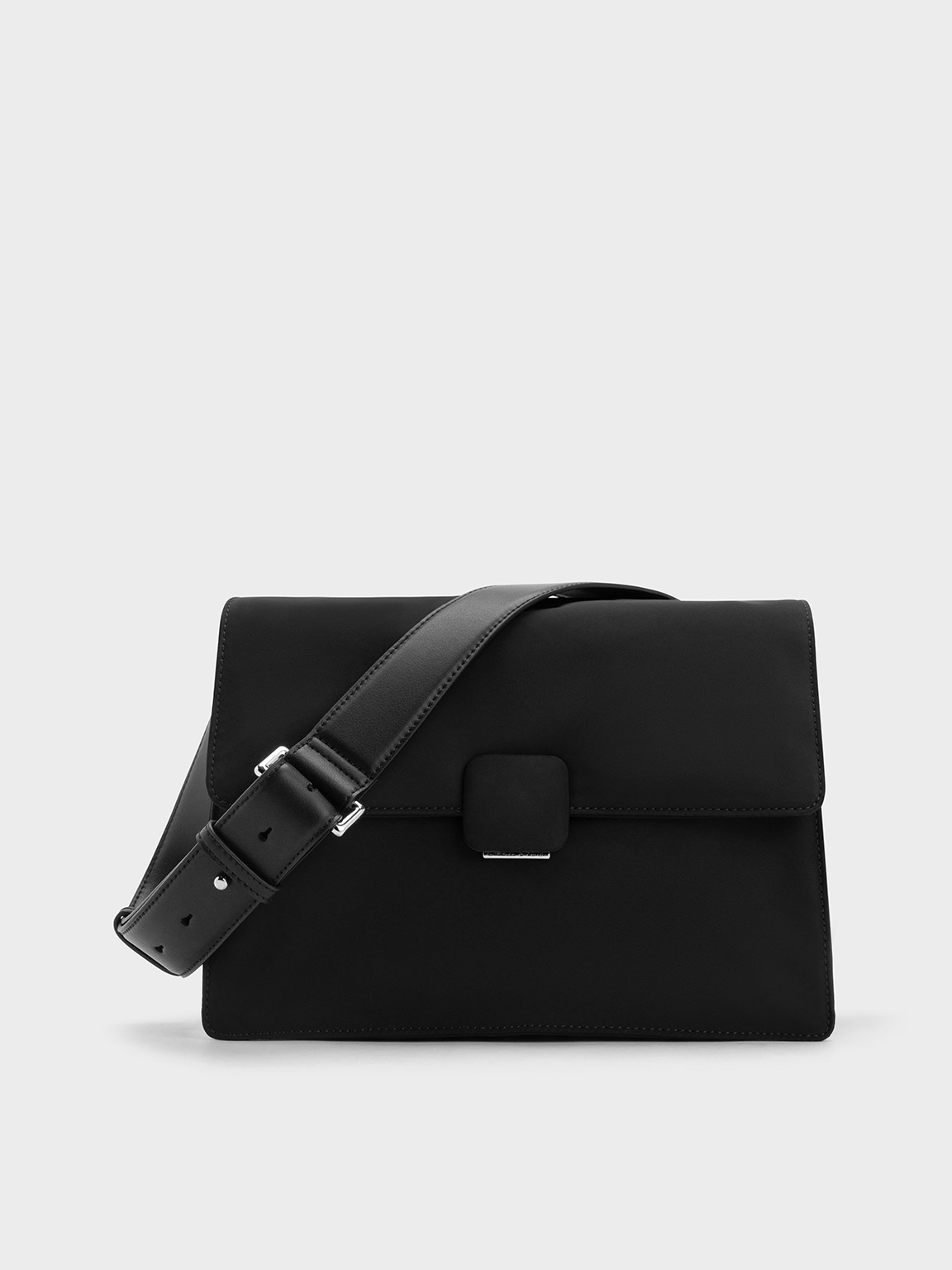 Charles & Keith - Koa Nylon Crossbody Bag