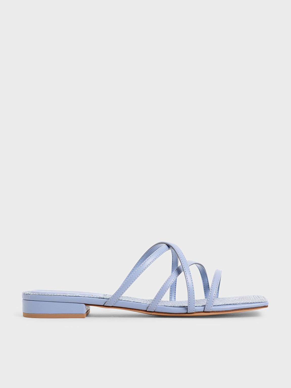 

Strappy Square Toe Sandals