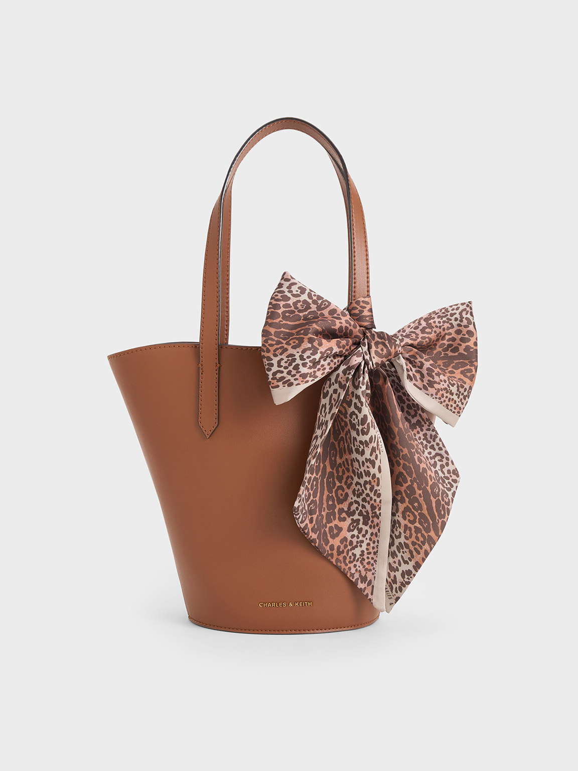 Charles & Keith - Sianna Scarf-Print Tote Bag