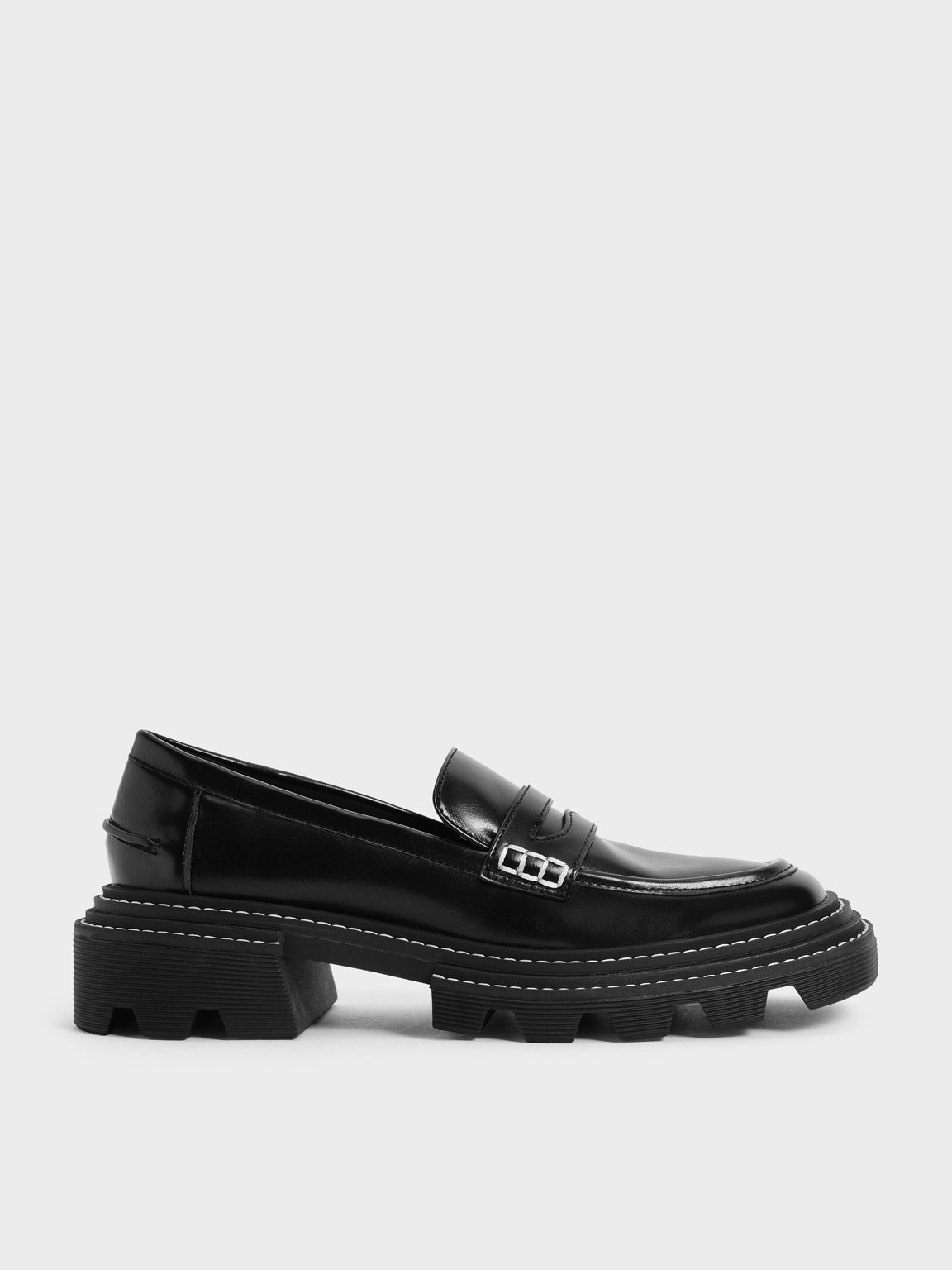 Charles & Keith - Perline Chunky Penny Loafers