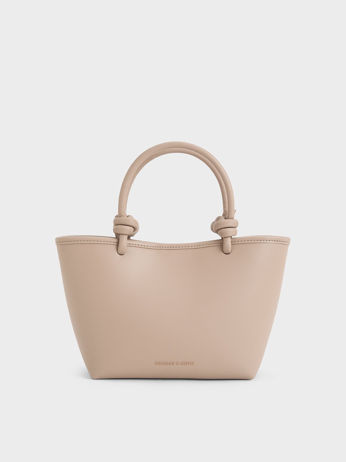 Charles & Keith - Sabine Knotted-Handle Tote Bag