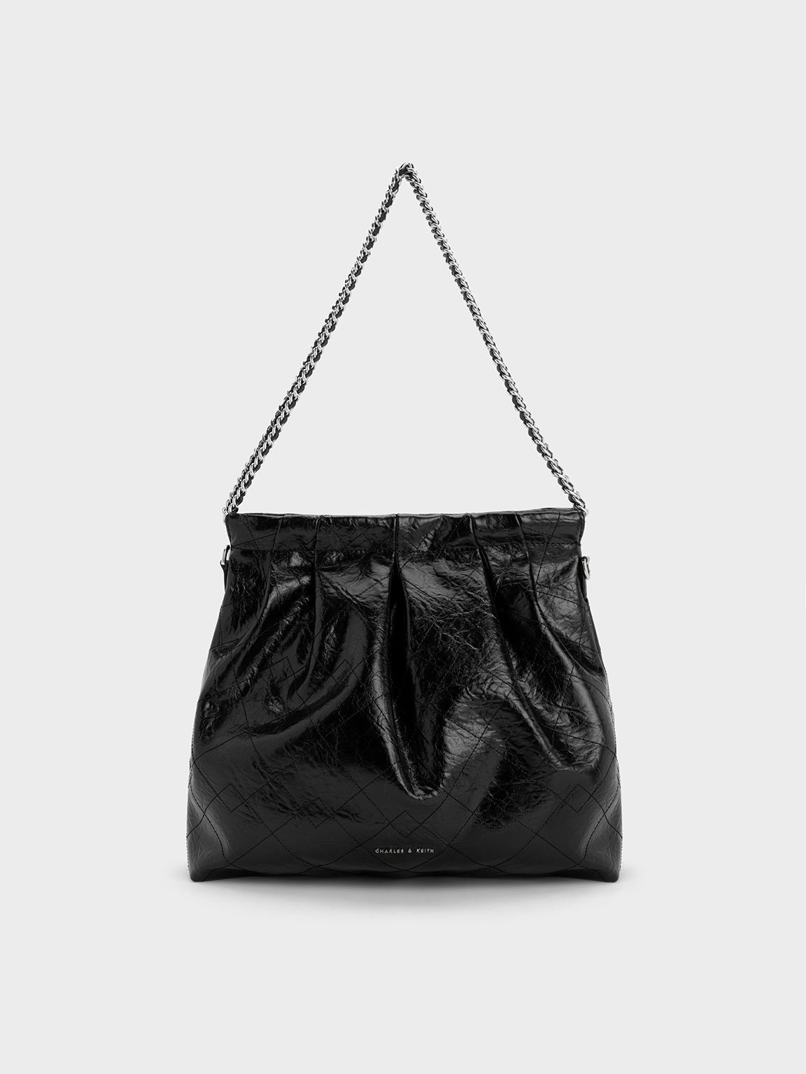 Charles & Keith - Duo Double Chain Hobo Bag