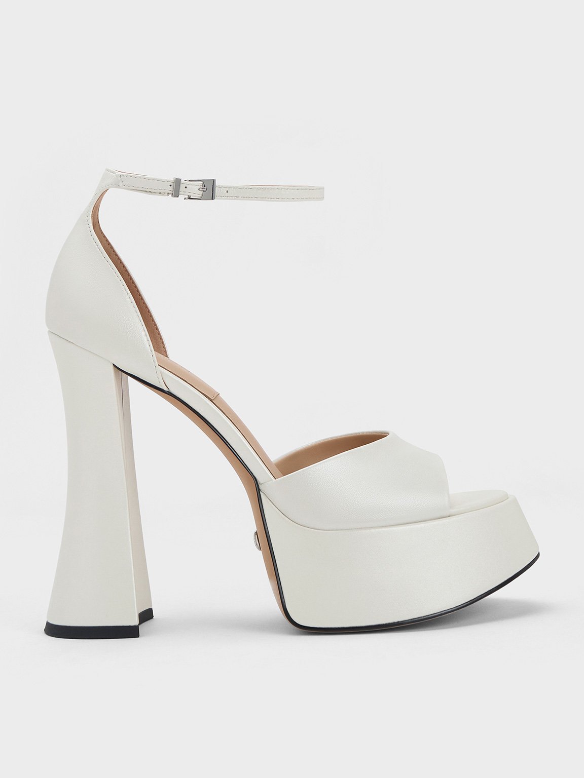 Charles & Keith - Michelle Leather Platform Sandals