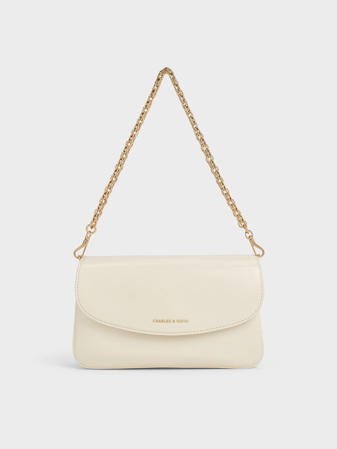 Charles & Keith - Caia Front Flap Shoulder Bag