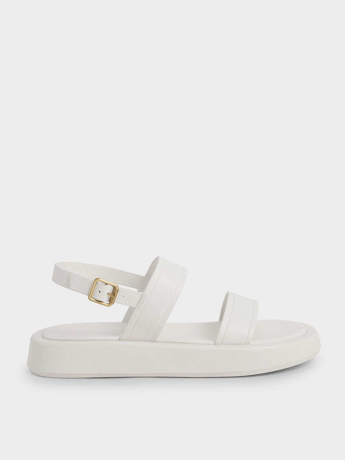 Black and deals white platform sandals