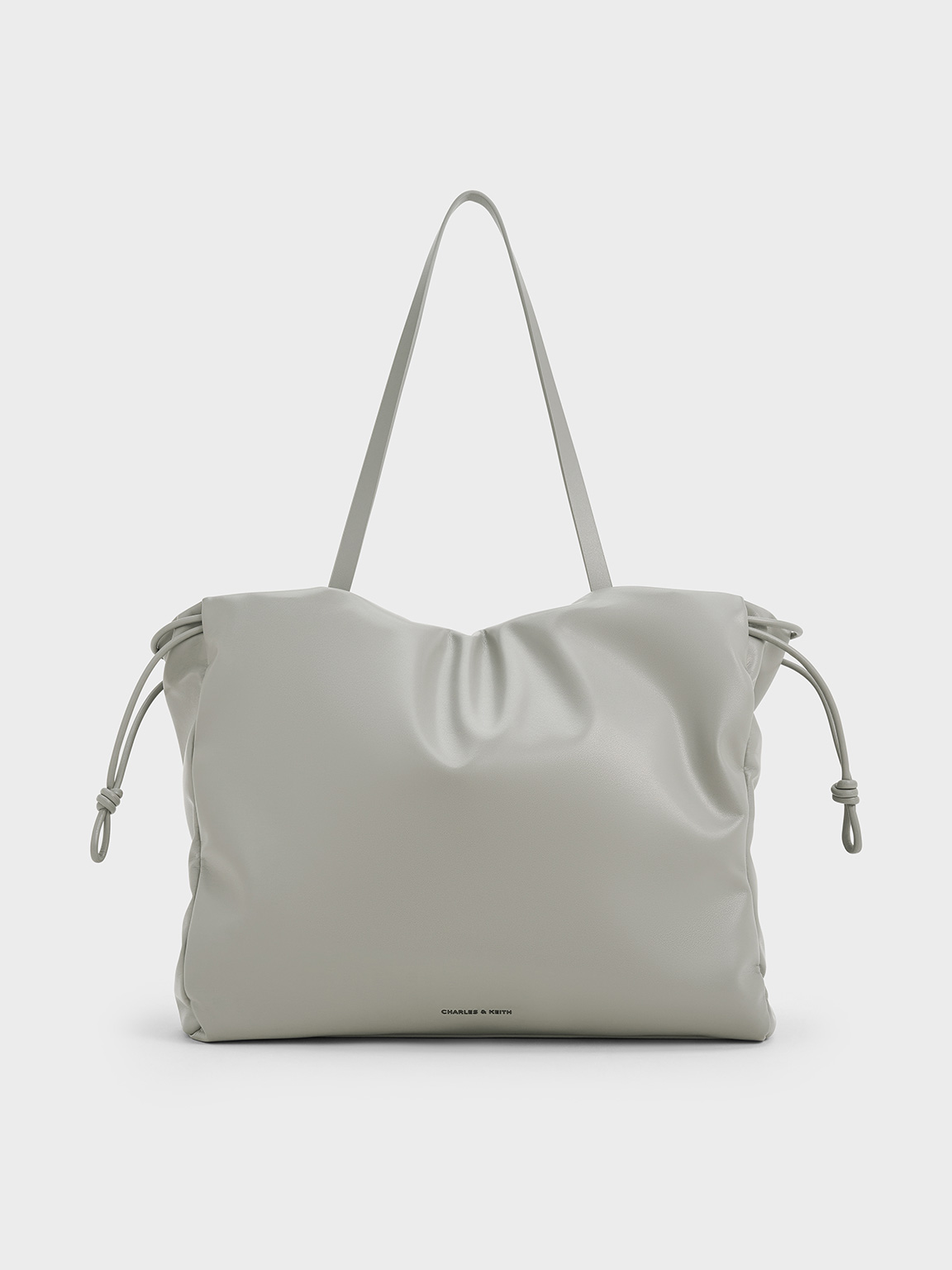 Charles & Keith - Bethel Ruched Drawstring Tote Bag