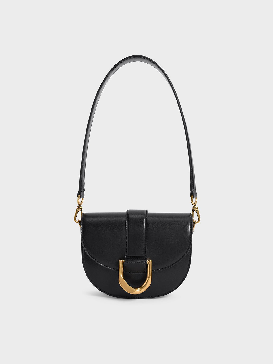 Charles & Keith - Mini Gabine Saddle Bag