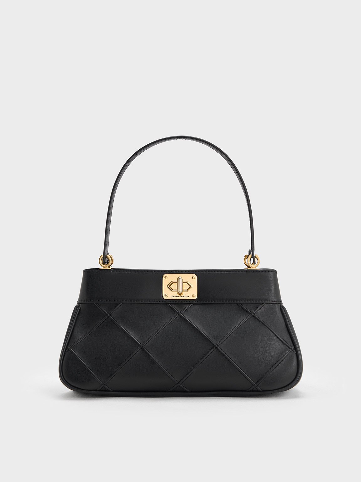 Charles & Keith - Eleni Quilted Shoulder Bag