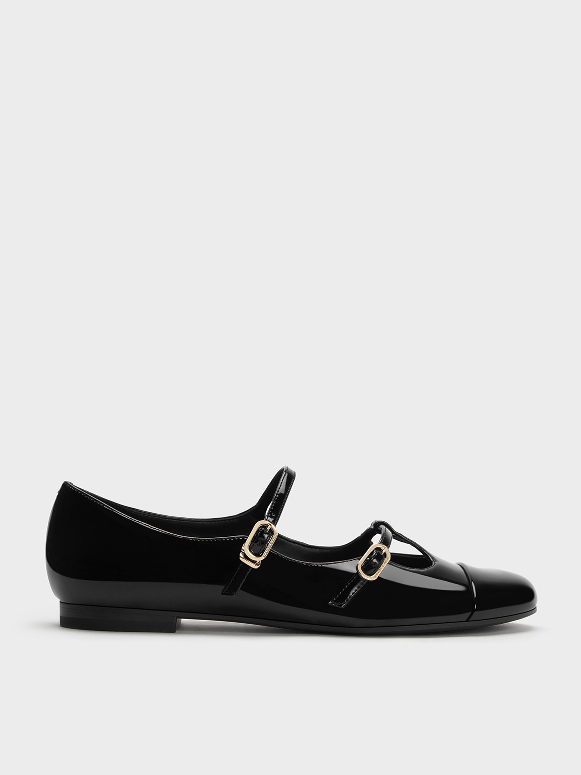 Charles & Keith - Double-Strap T-Bar Mary Janes