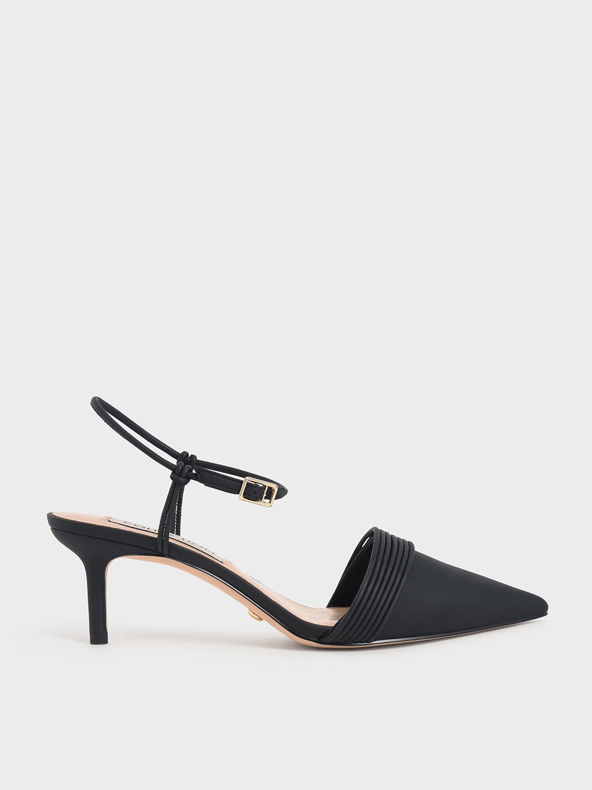 

Leather Rope Detail Pumps