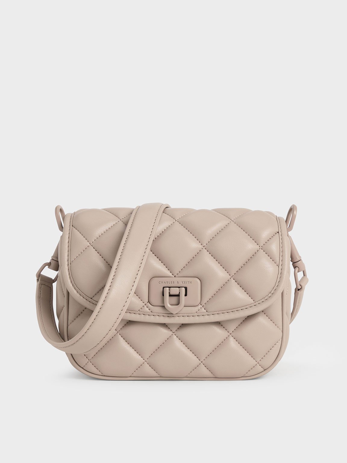 Charles & Keith - Cressida Quilted Crossbody Bag