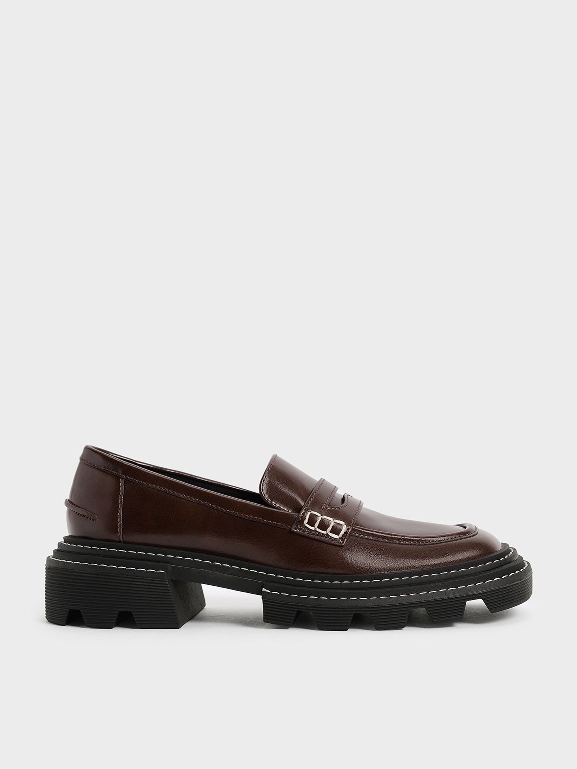 Charles & Keith - Perline Chunky Penny Loafers