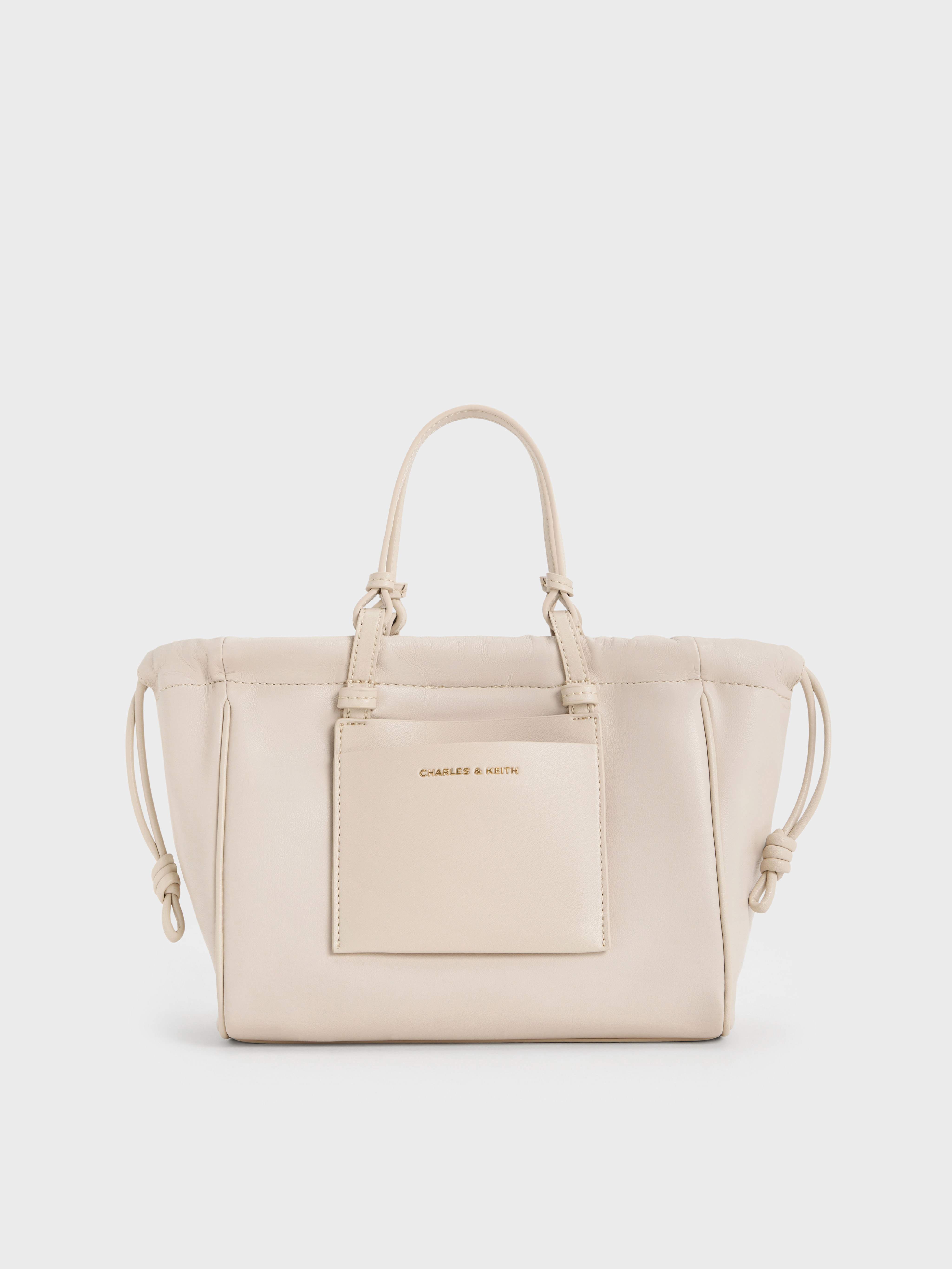 Charles & Keith - Babylon Drawstring Tote Bag