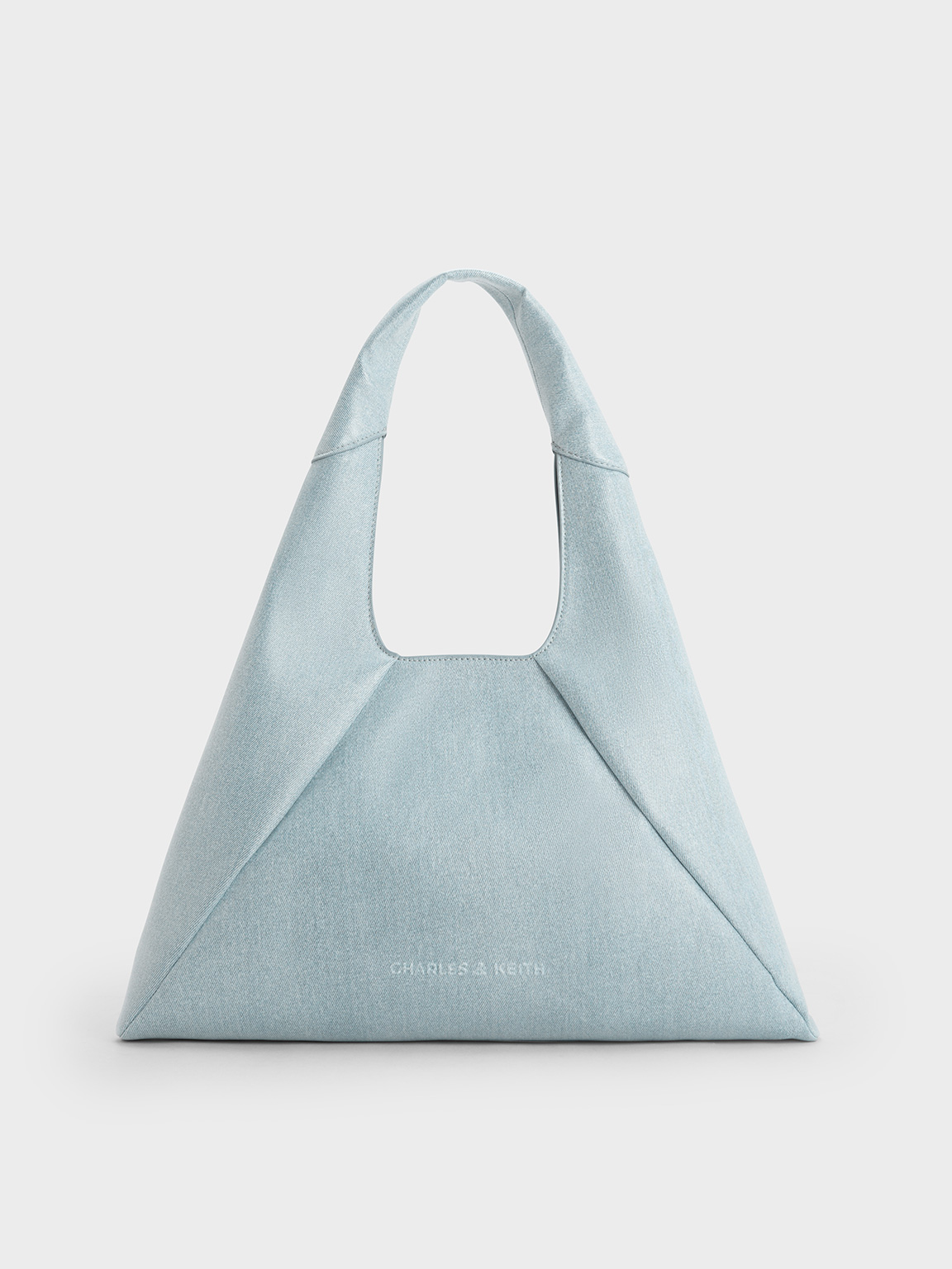 Charles & Keith - Bosie Denim Slouchy Hobo Bag