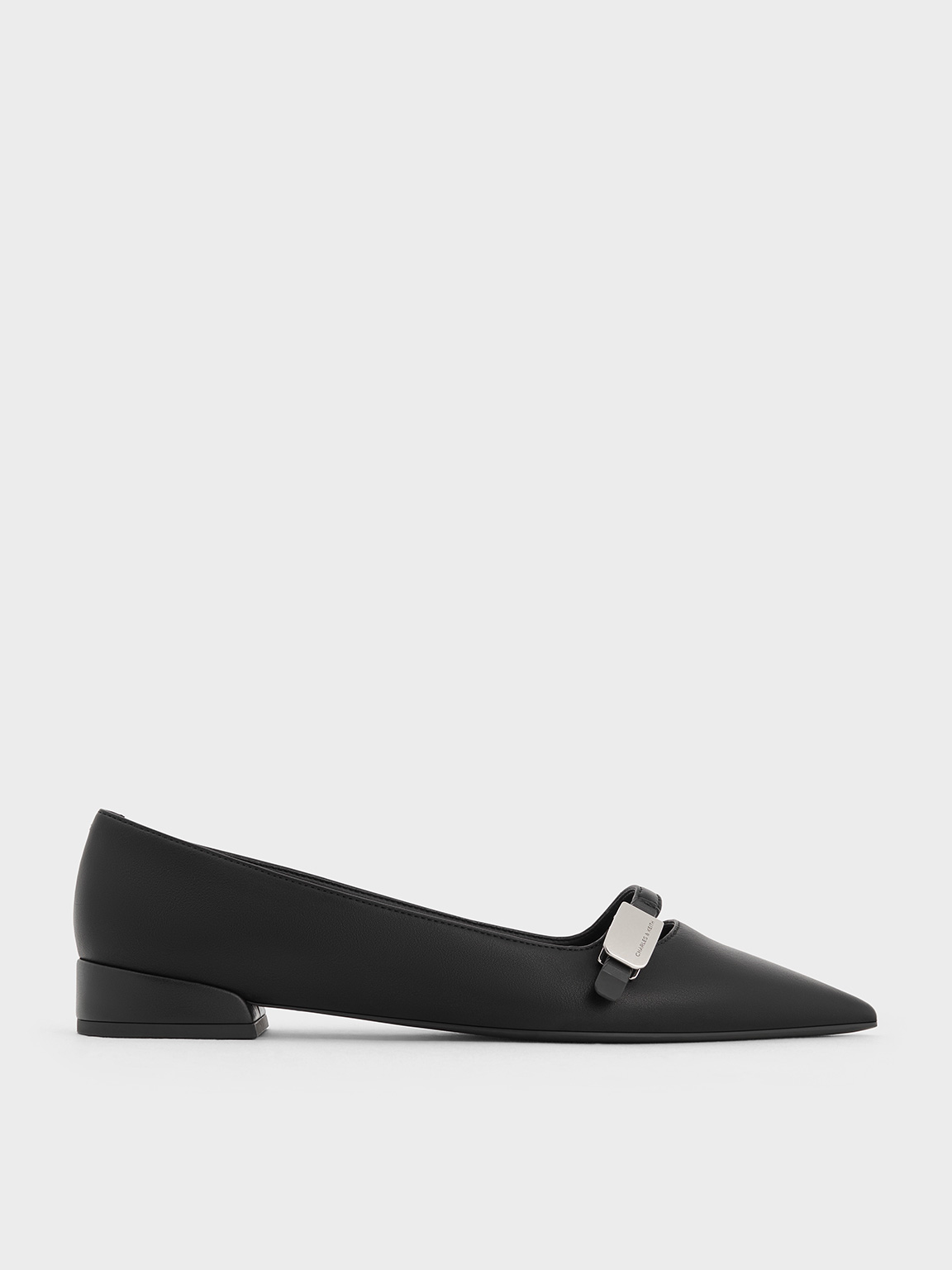 Charles & Keith - Robbie Pointed-Toe Ballet Flats