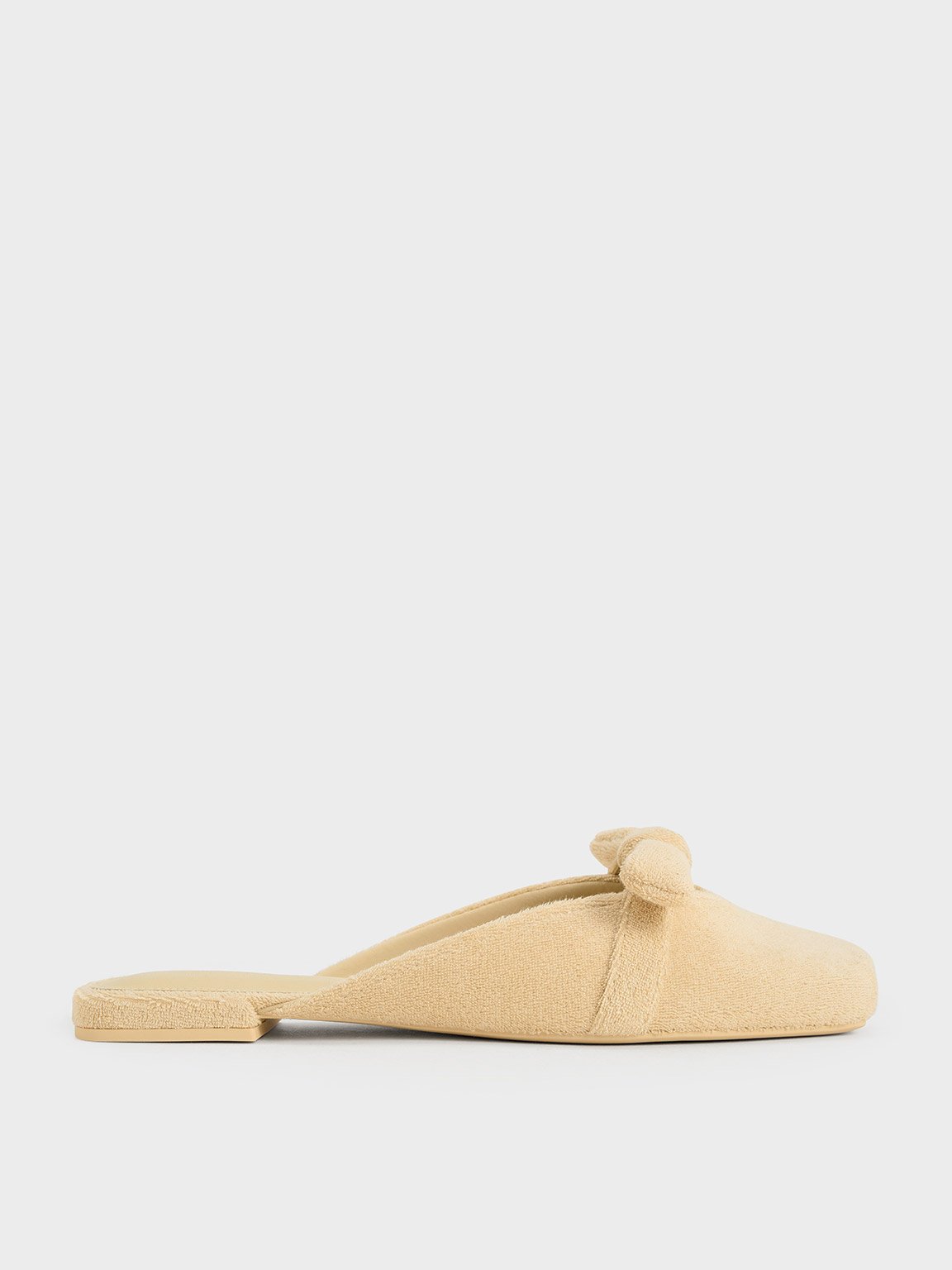 Charles & Keith - Loey Textured Knotted Mules