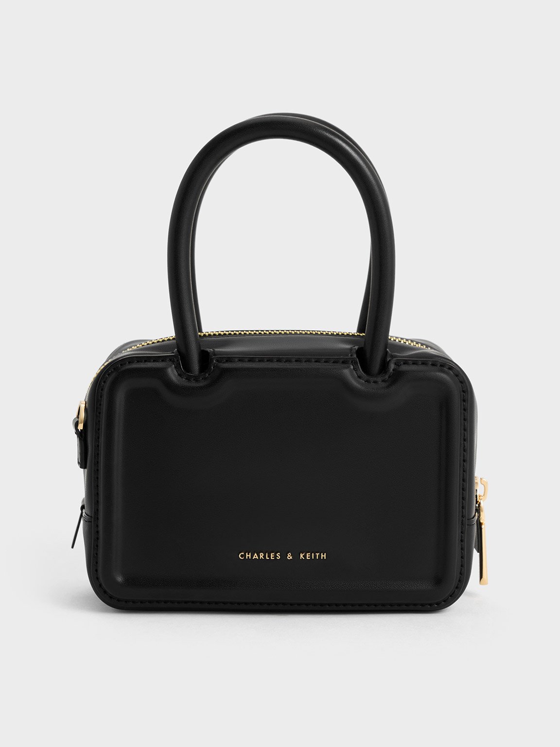 Charles & Keith - Perline Elongated Top Handle Bag