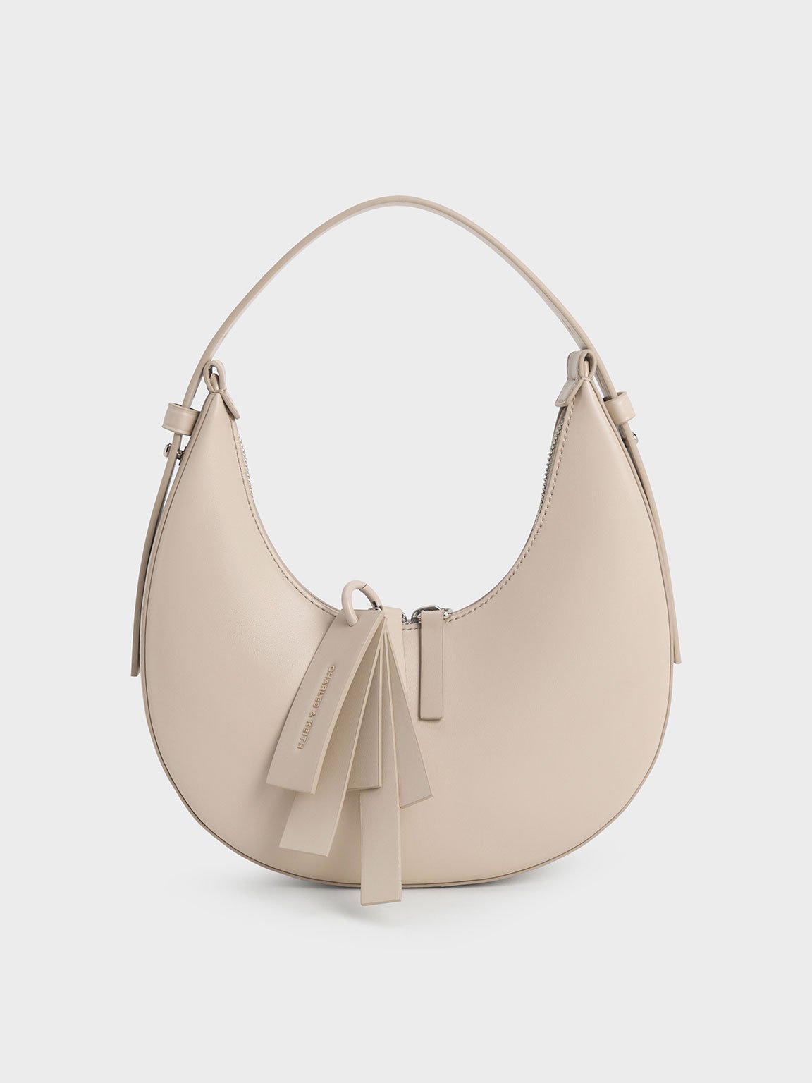 Charles & Keith - Carey Crescent Hobo Bag