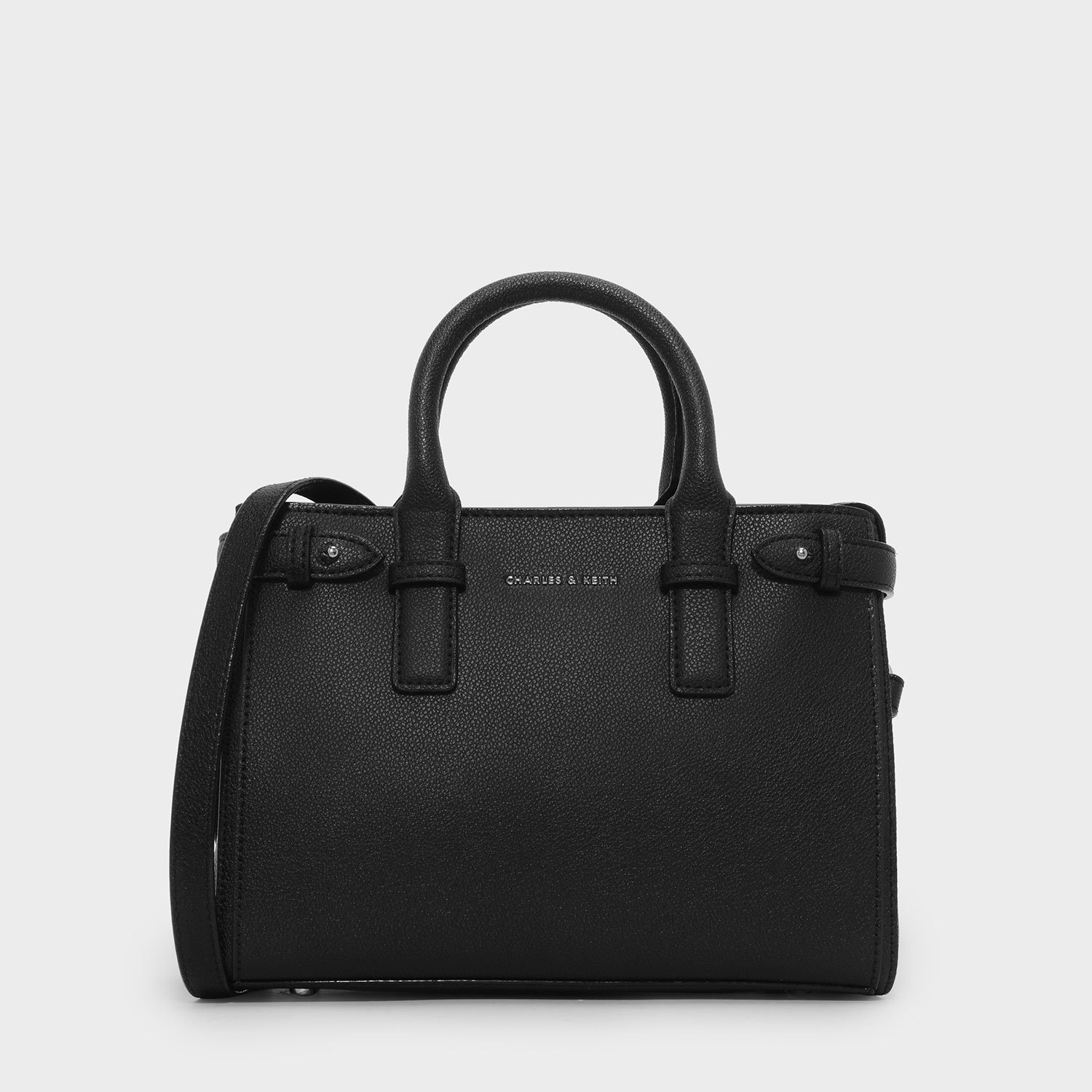 

Basic Top Handle Bag, Black