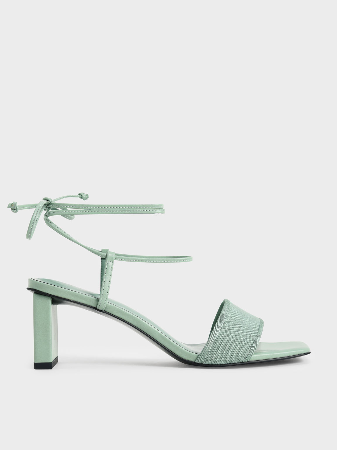 

Linen Tie-Around Sandals