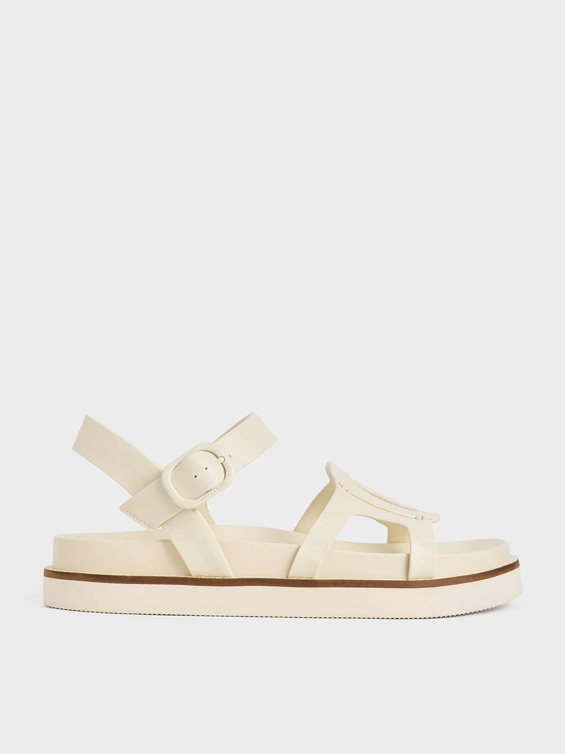 Charles & Keith - Easley Cut-Out Buckled Sandals