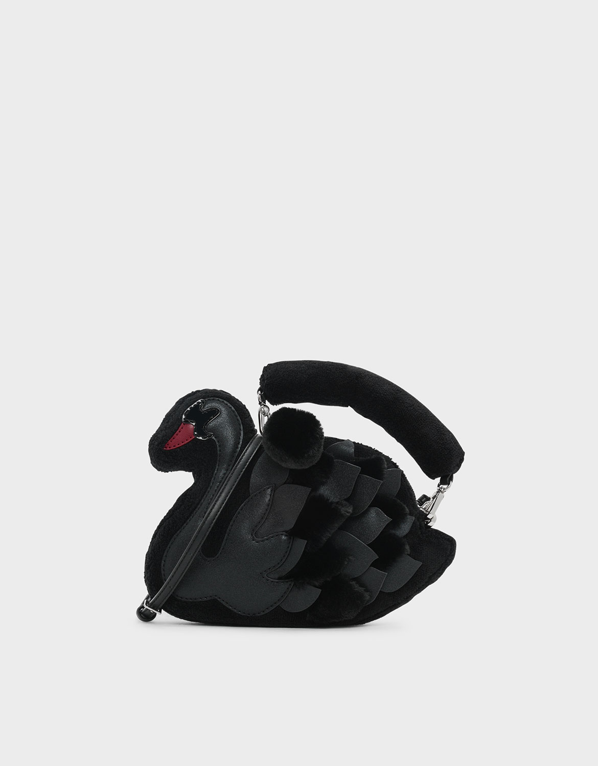 

Kids Swan Bag, Black