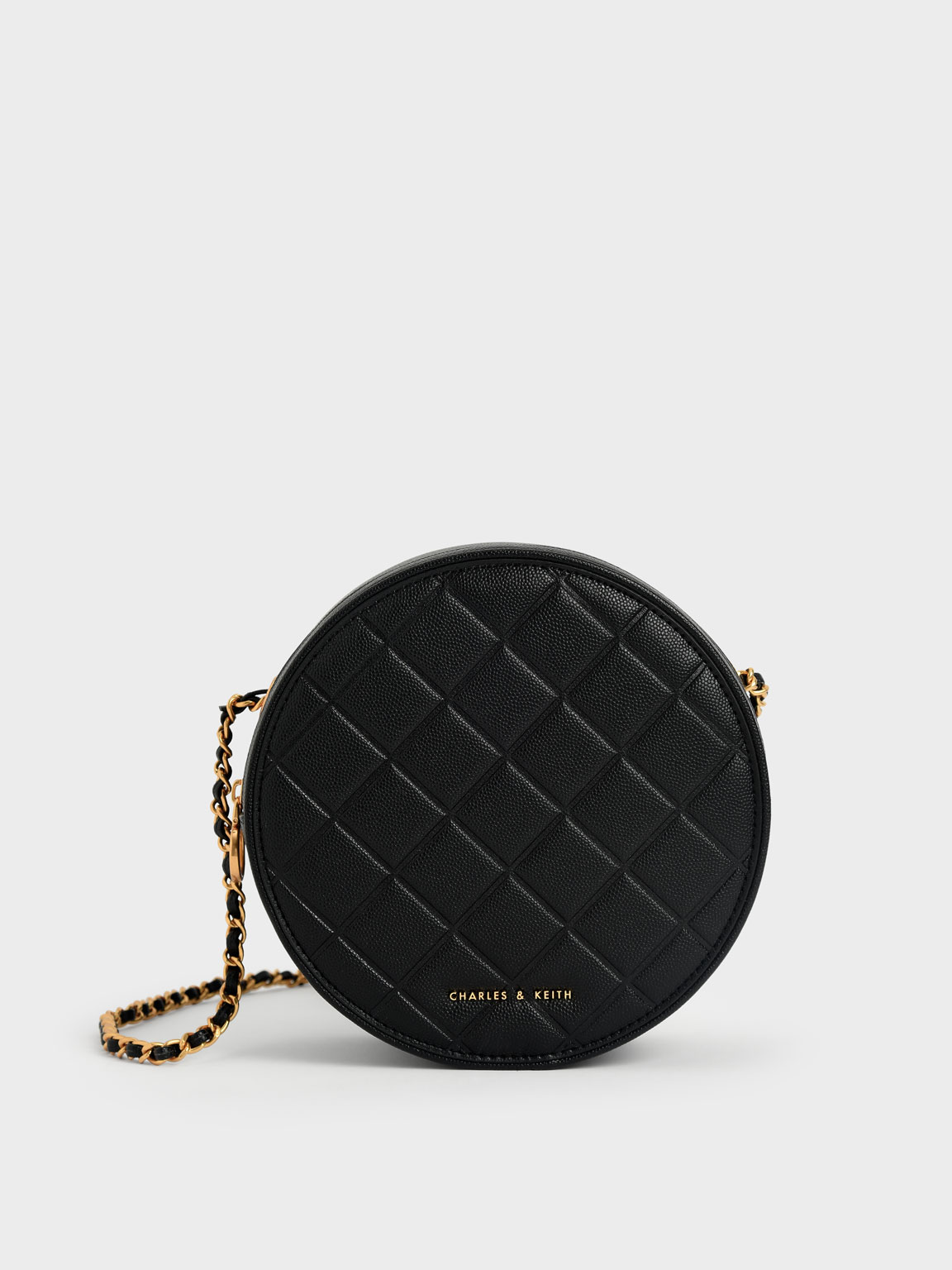 quilted circle bag charles and keith