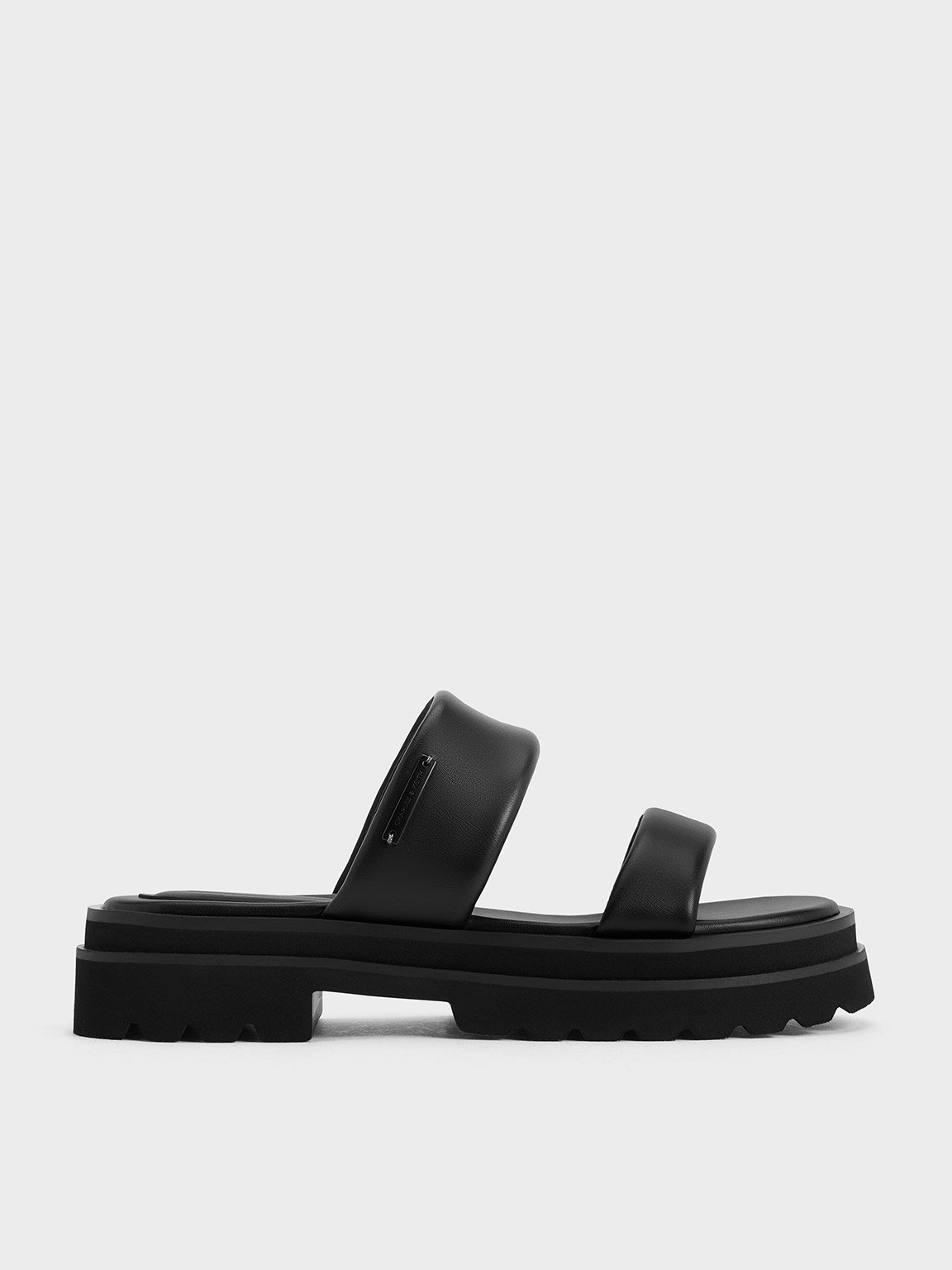 Charles & Keith - Tattie Puffy-Strap Sandals