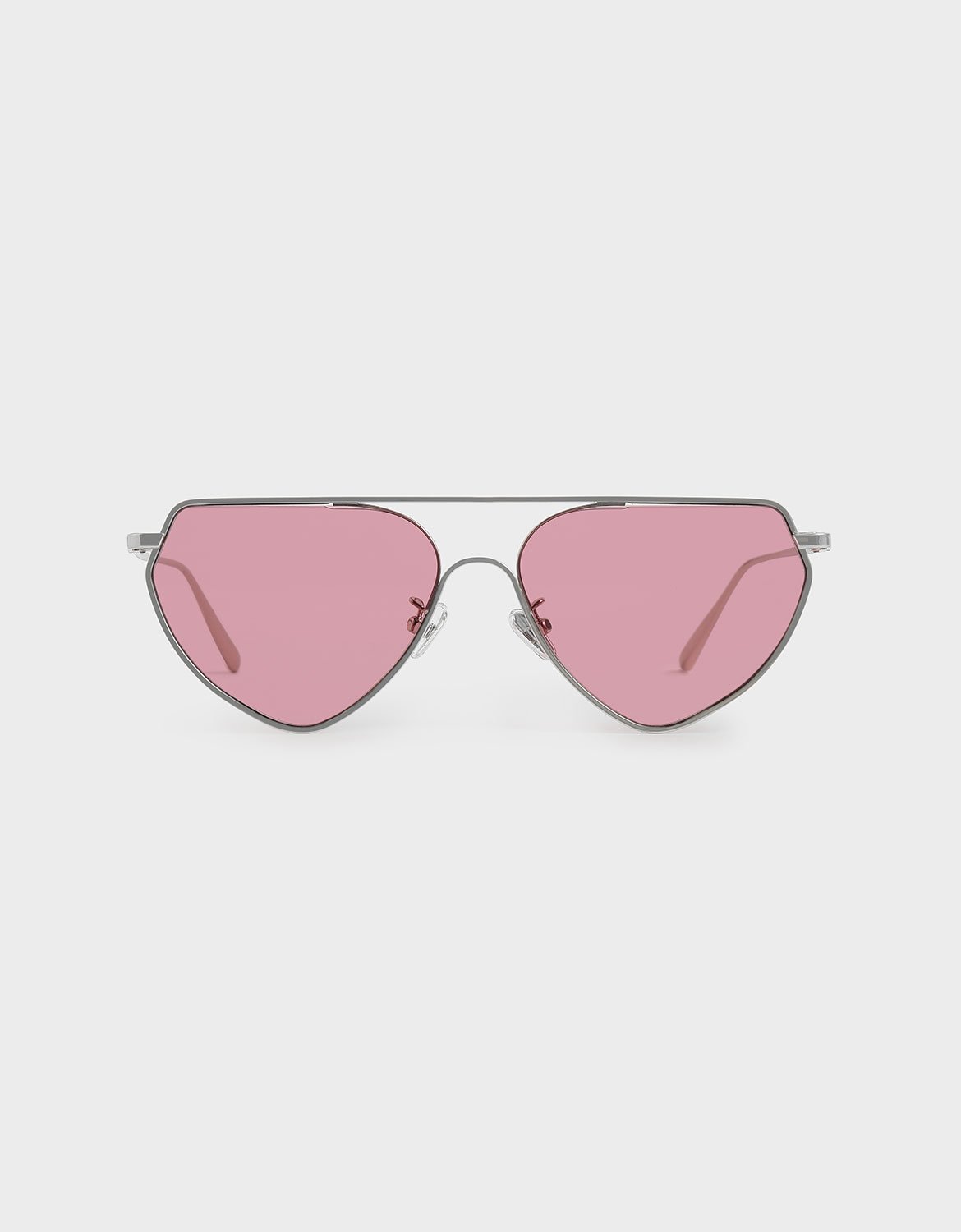 

Thin Metal Frame Geometric Sunglasses