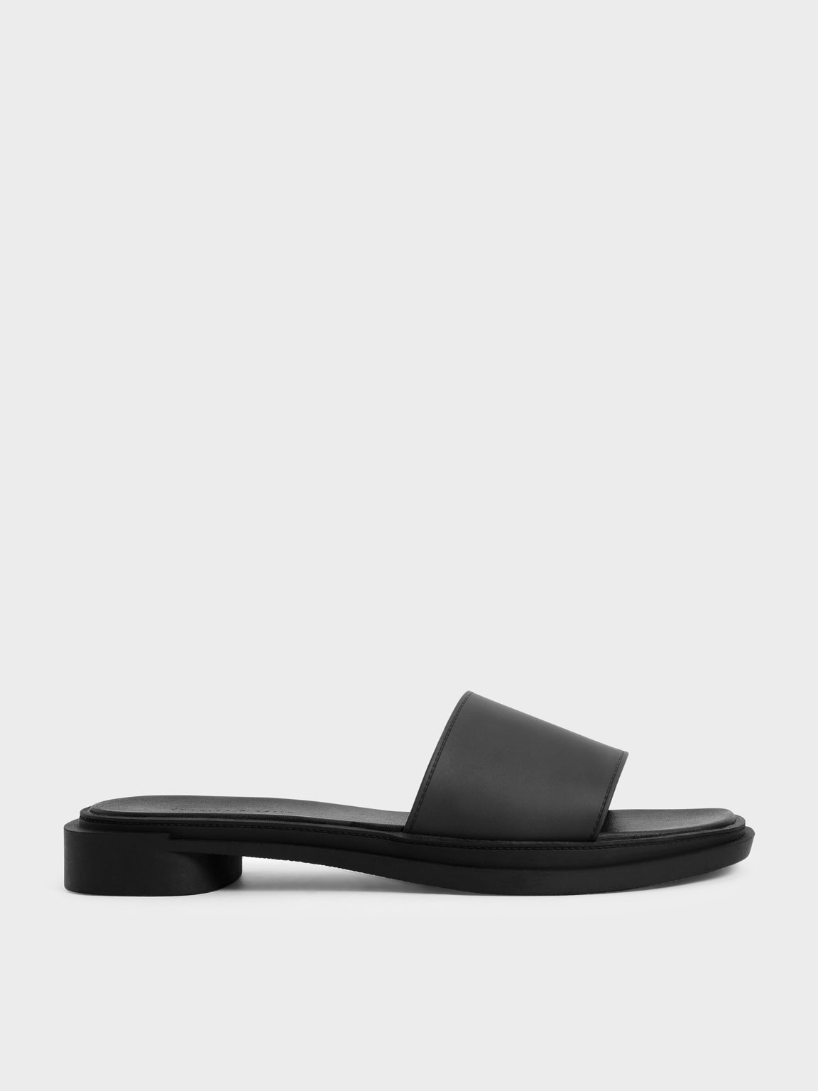 

Slide Sandals, Black