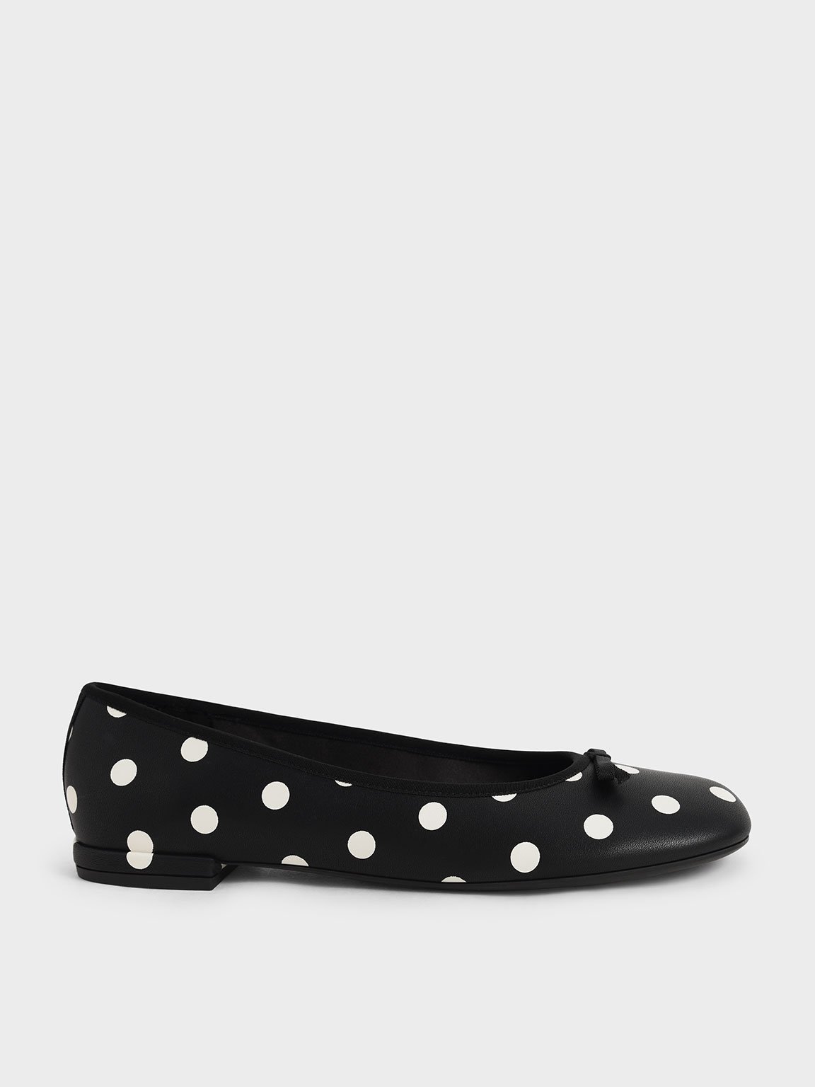 

Polka-Dot Bow-Tie Ballerina Flats