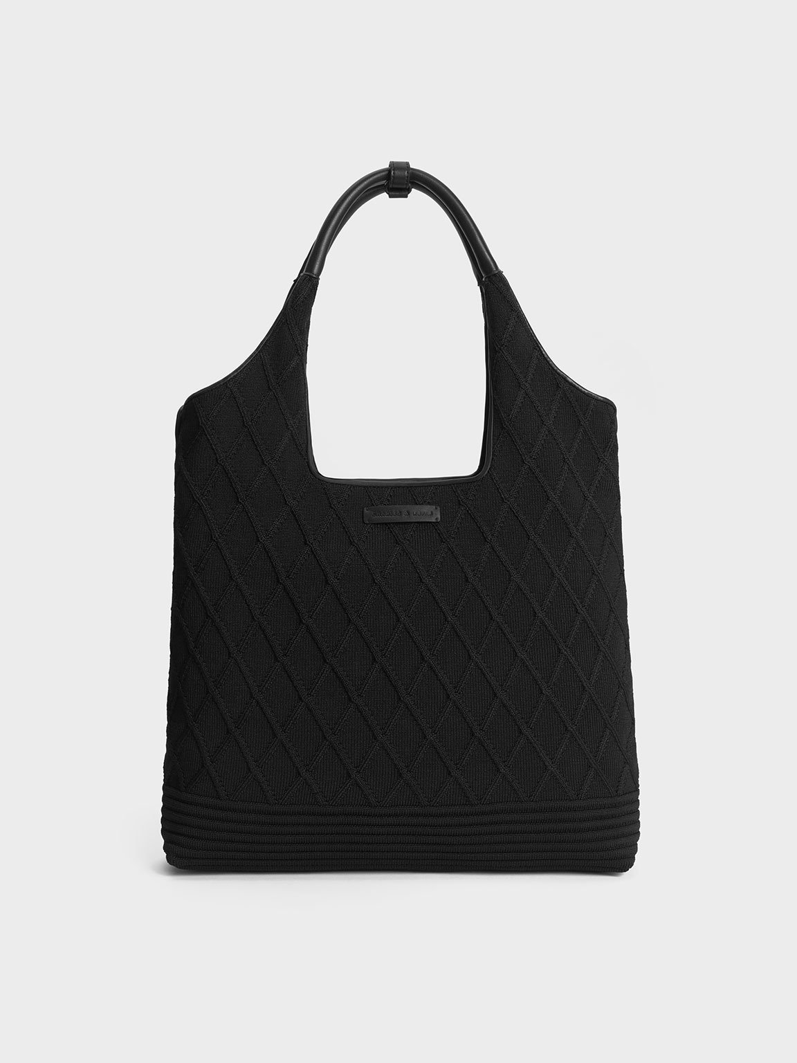 Charles & Keith - Willa Knitted Tote Bag