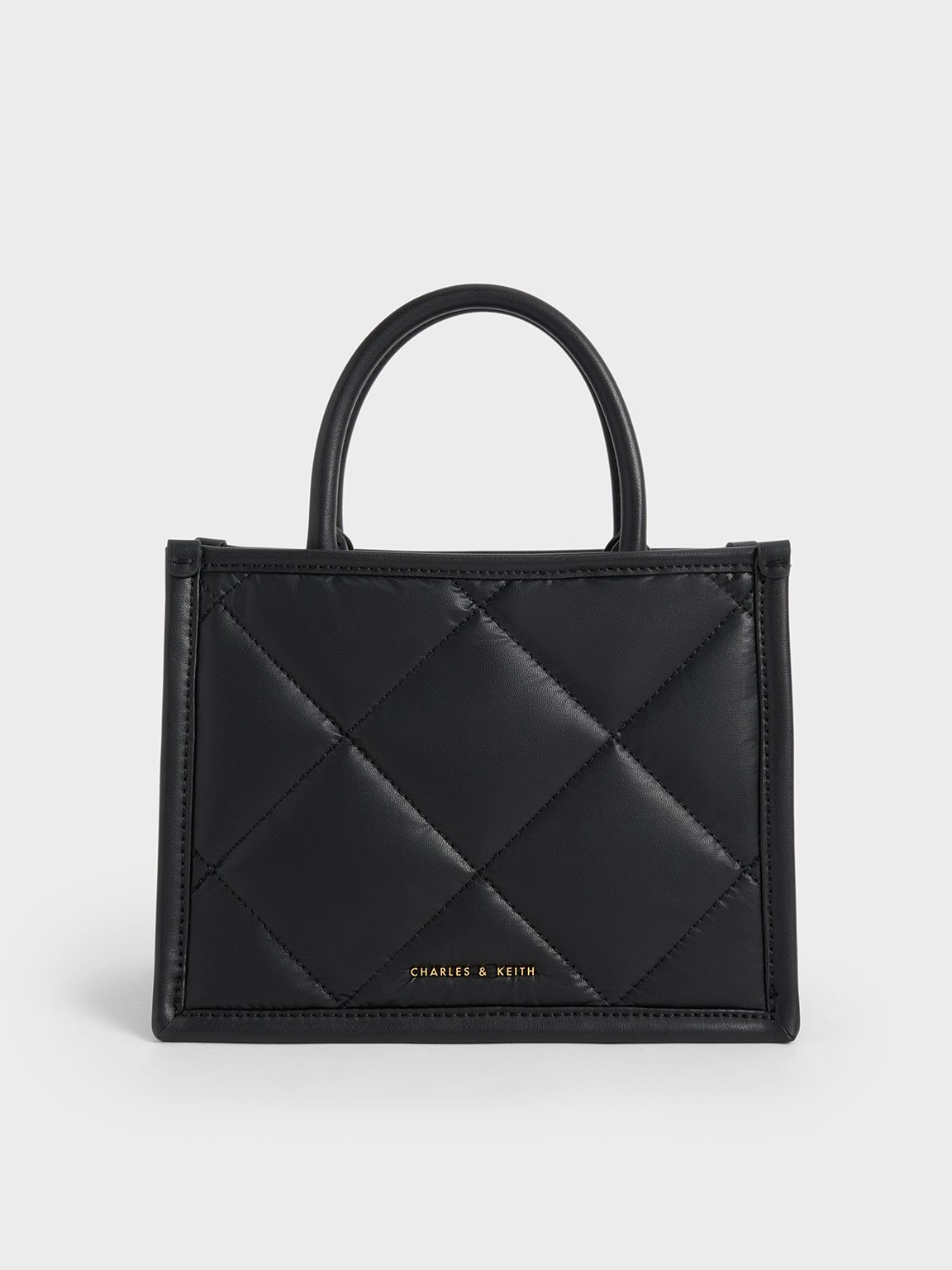 Charles & Keith - Celia Quilted Tote Bag