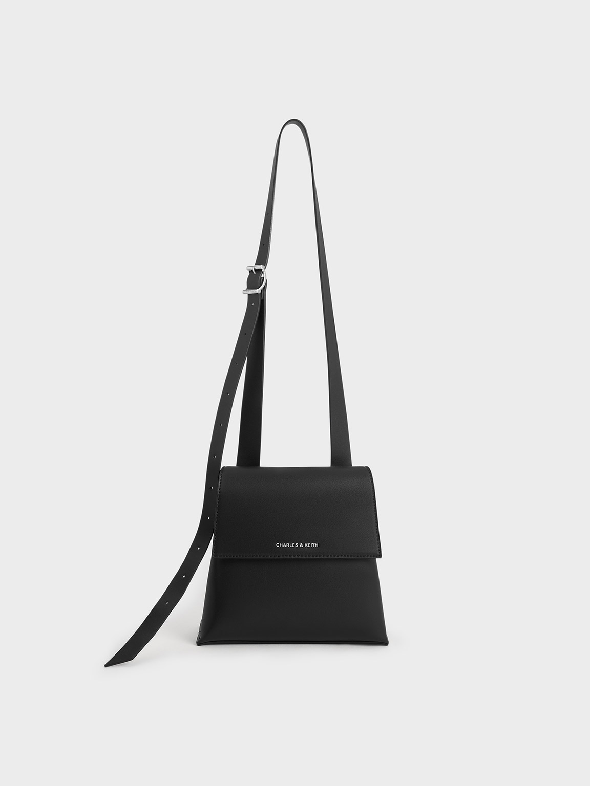 Charles & Keith - Marceline Trapeze Crossbody Bag