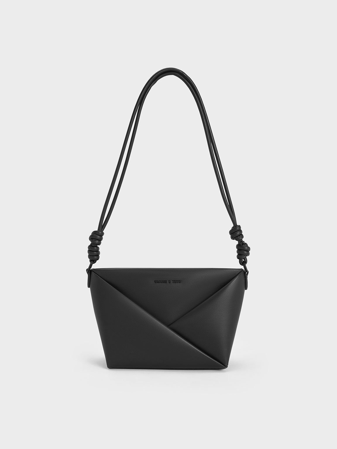 Charles & Keith - Midori Geometric Crossbody Bag