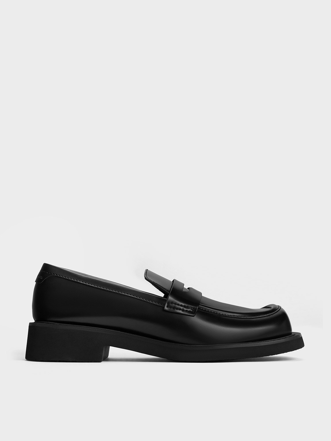 Charles & Keith - Monique Square-Toe Loafers