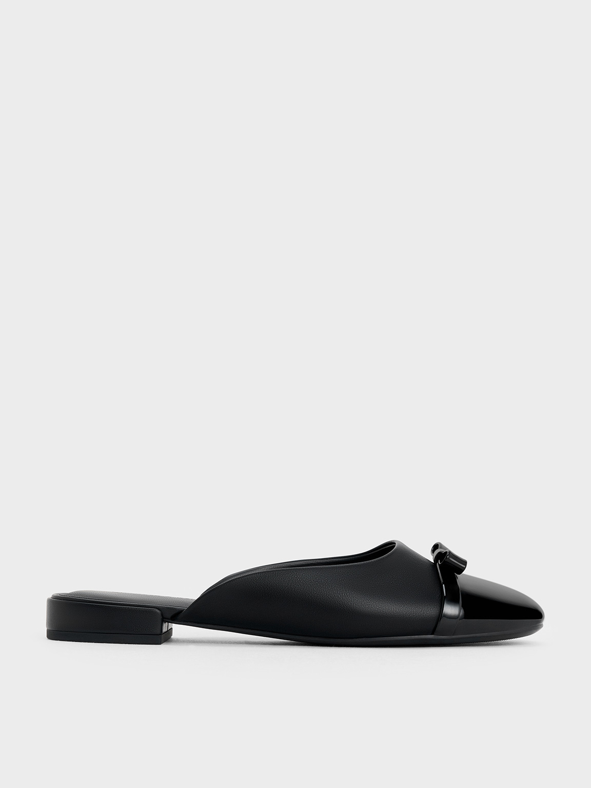 Charles & Keith - Bow Toe-Cap Mules