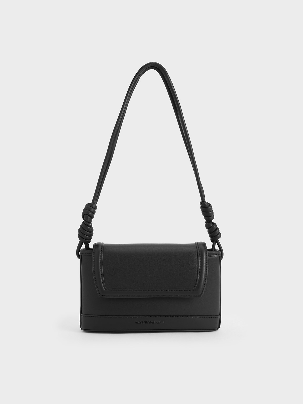 Jt.Blk Sabine Knotted-Strap Bag - CHARLES & KEITH UK