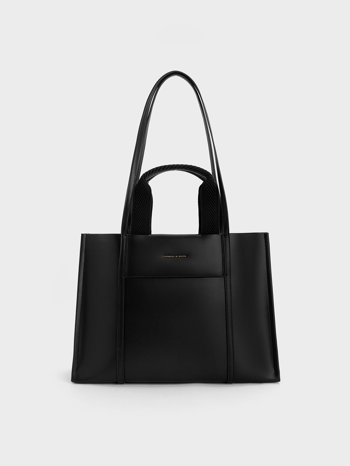 Black Shalia Tote Bag | CHARLES & KEITH UK