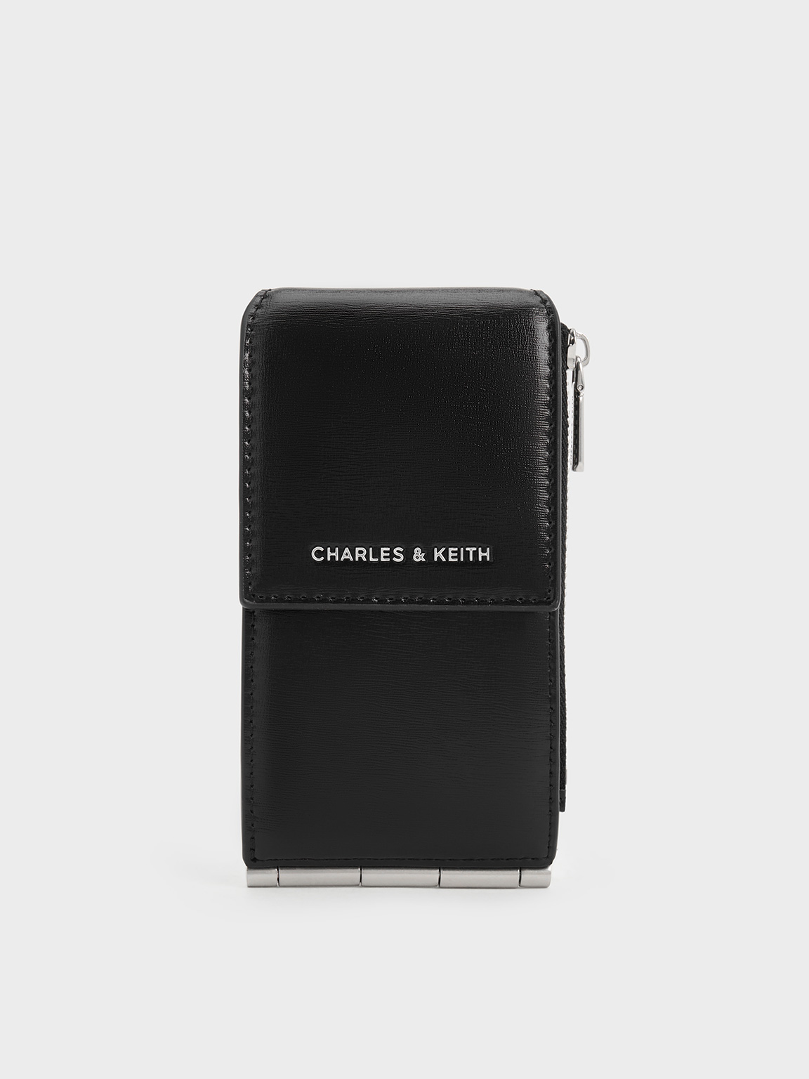 Charles & Keith - Calla Bi-Fold Side-Zip Card Holder