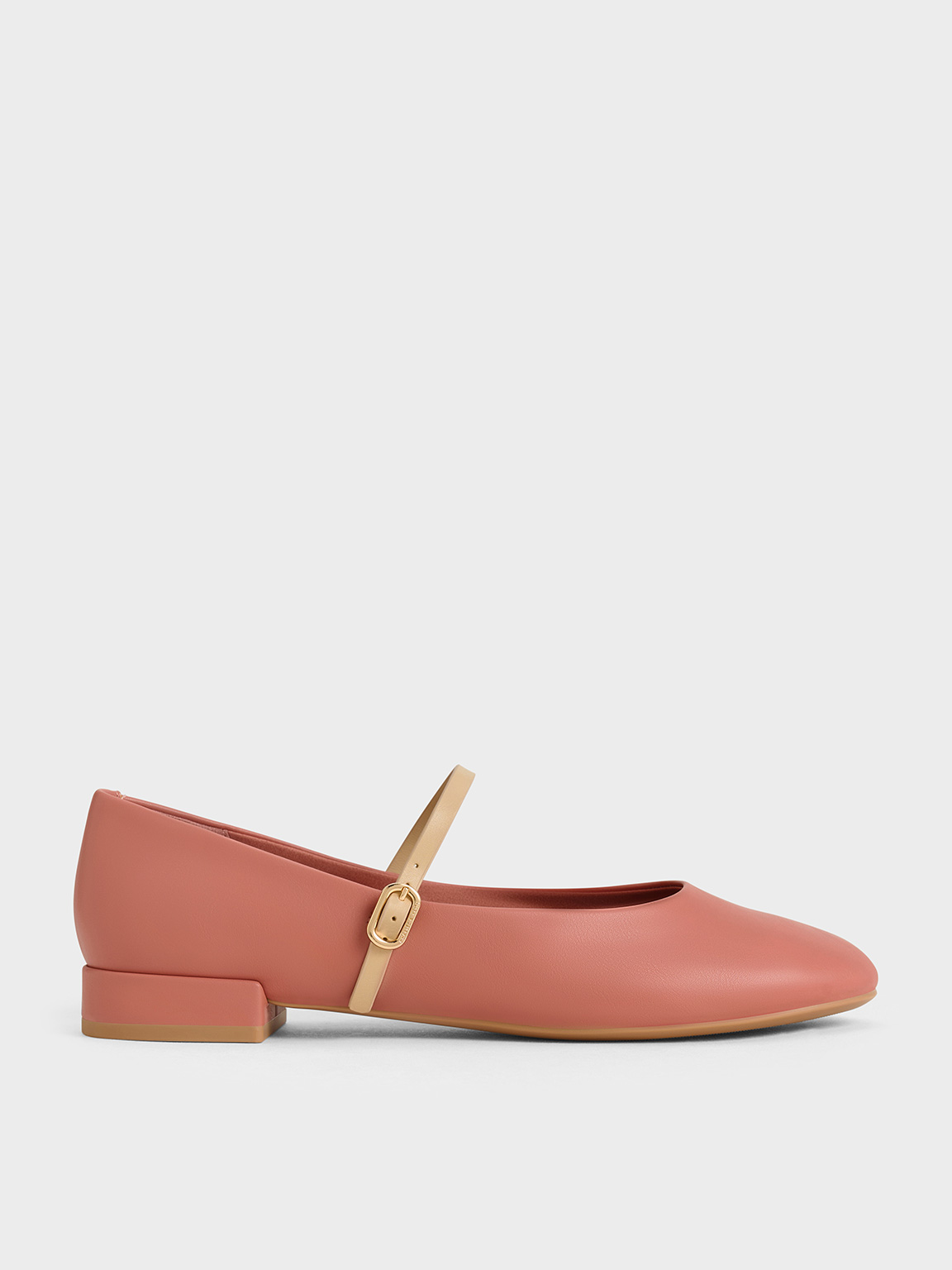 Charles & Keith - Round-Toe Mary Janes