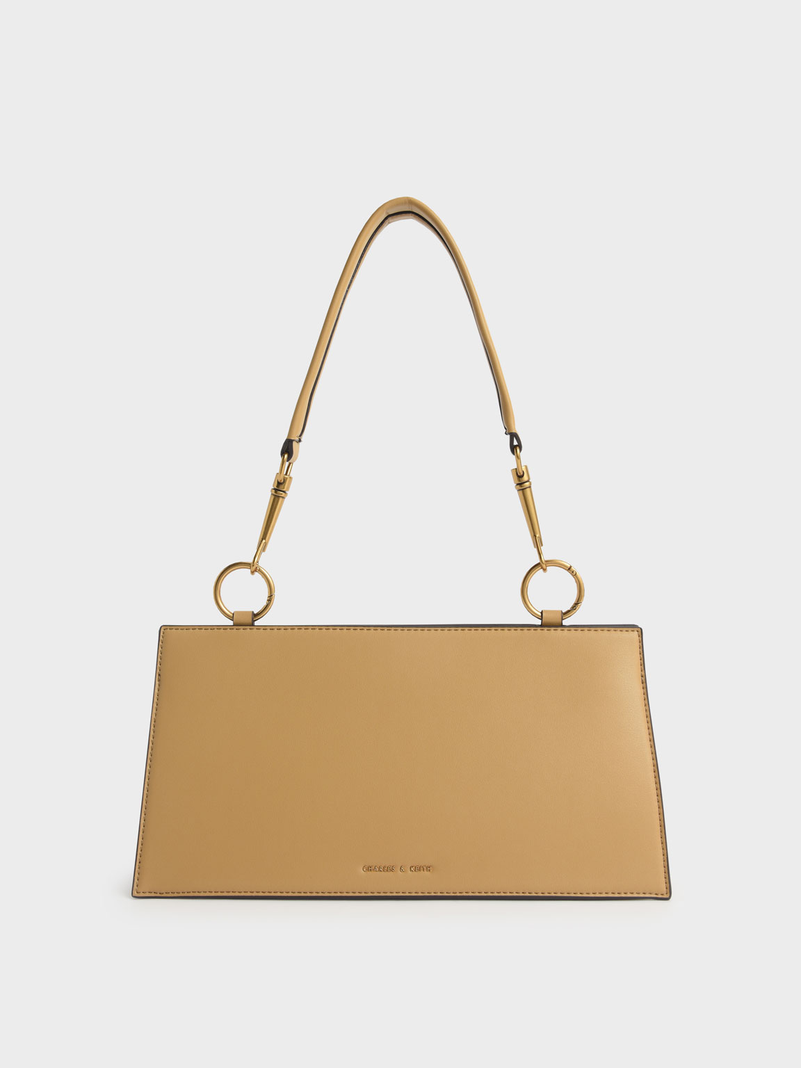 

Ring Detail Shoulder Bag, Camel