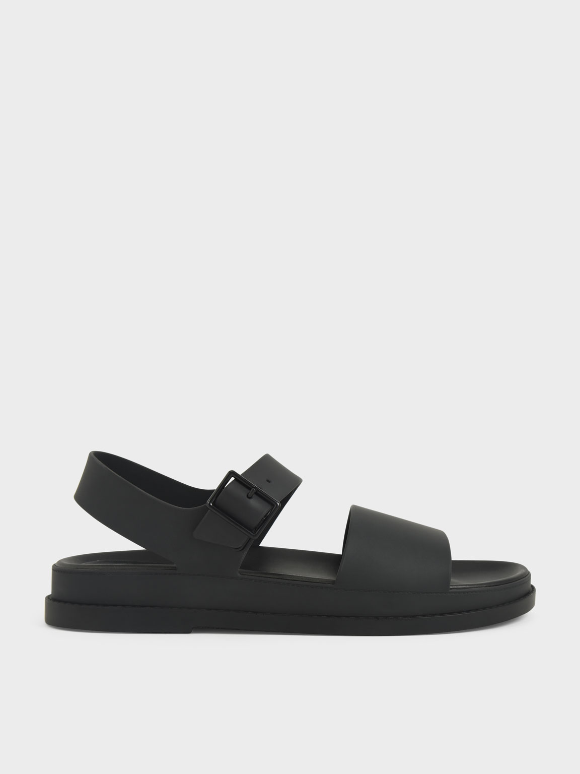 

Buckle Strap Flatform Sandals