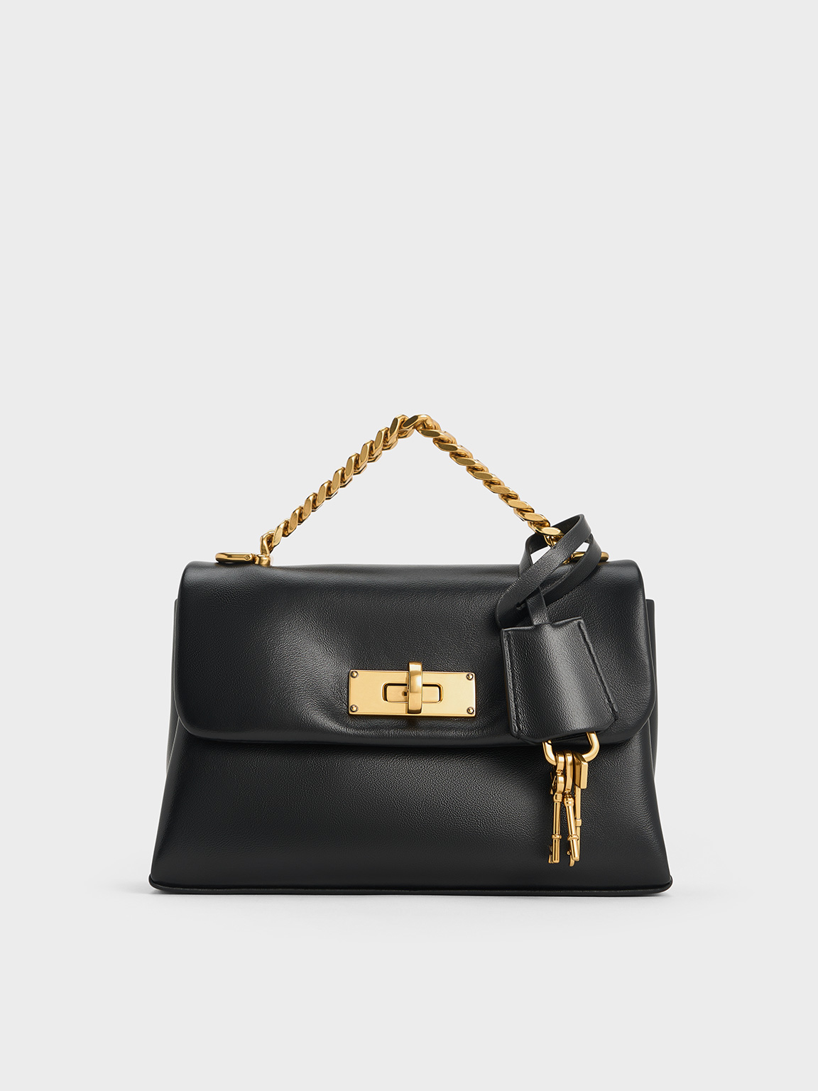 Charles & Keith - Mini Kerry Chain-Handle Crossbody Bag