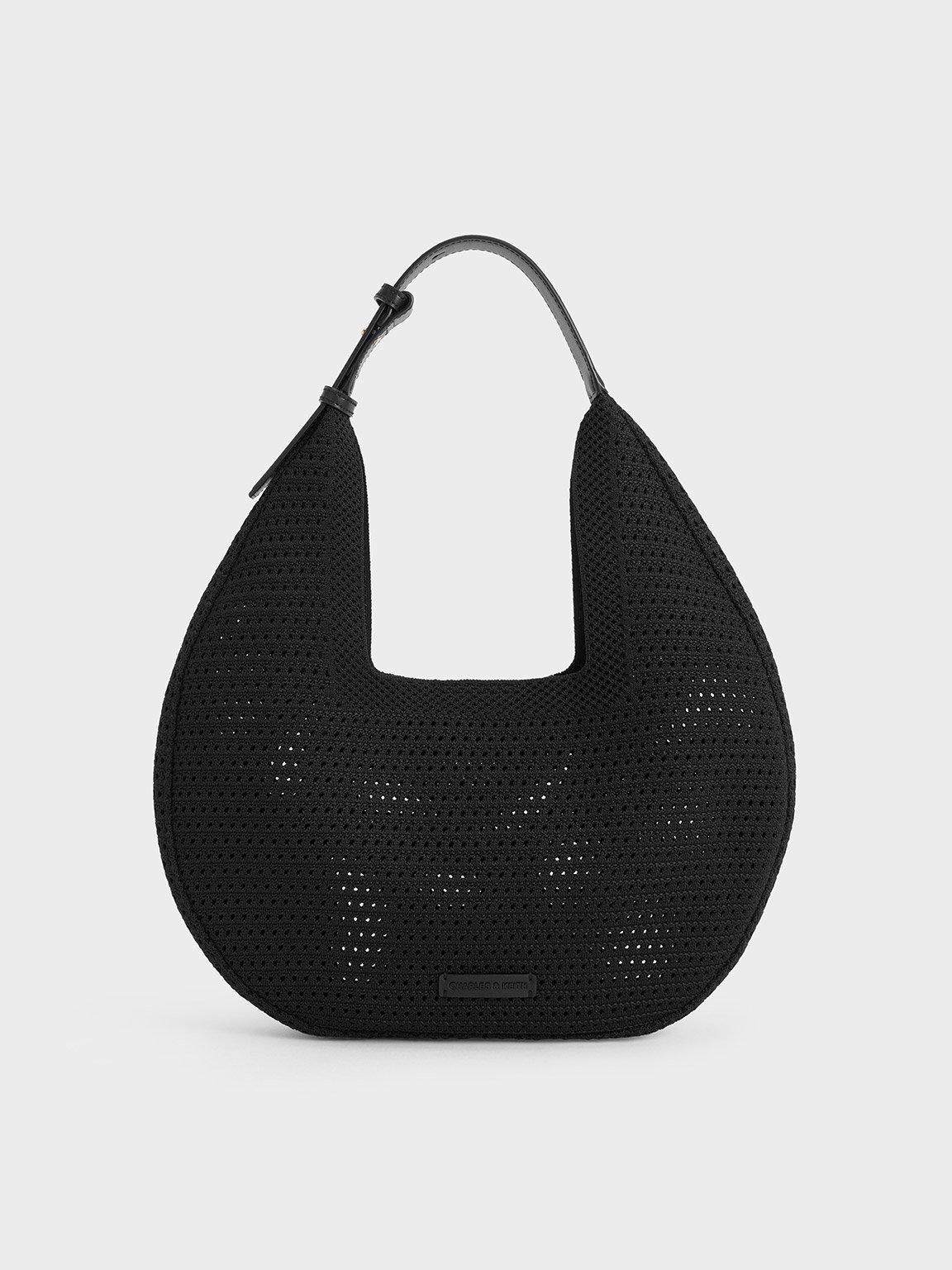 Charles & Keith - Ida Knitted Hobo Bag