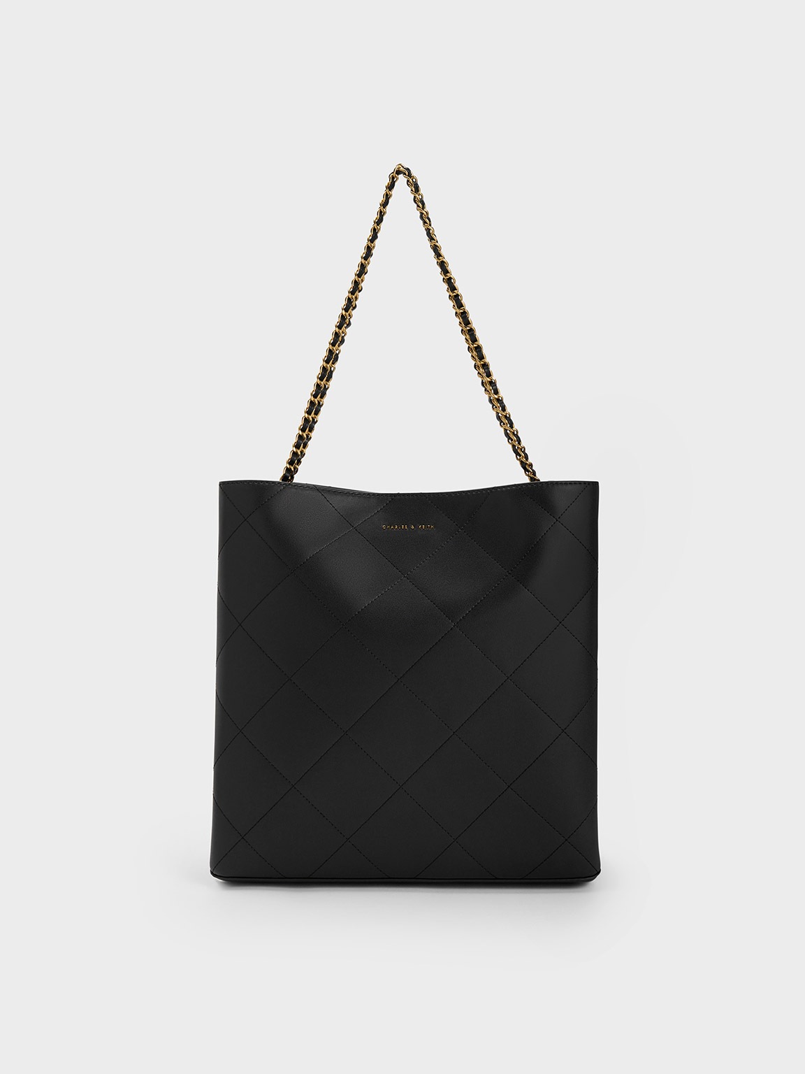 Charles & Keith - Leia Braided Handle Tote Bag