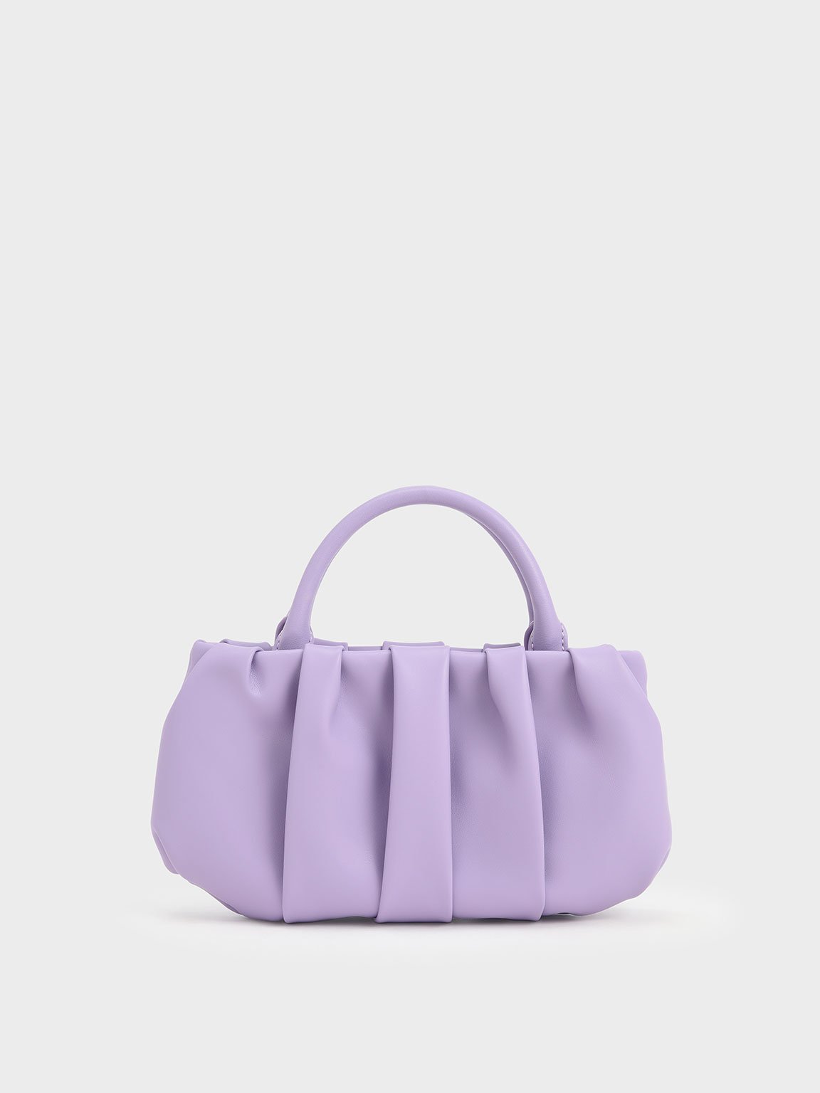 

Claudette Ruched Top Handle Bag​