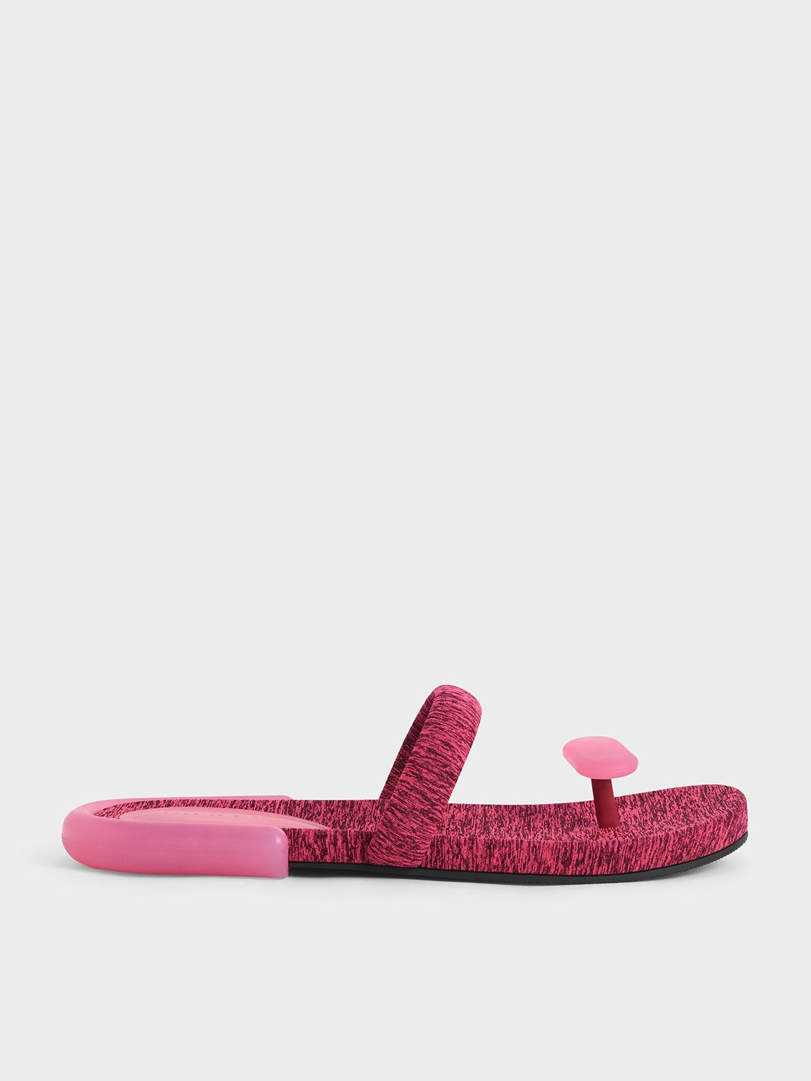 Charles & Keith - Electra Recycled Polyester Thong Sandals