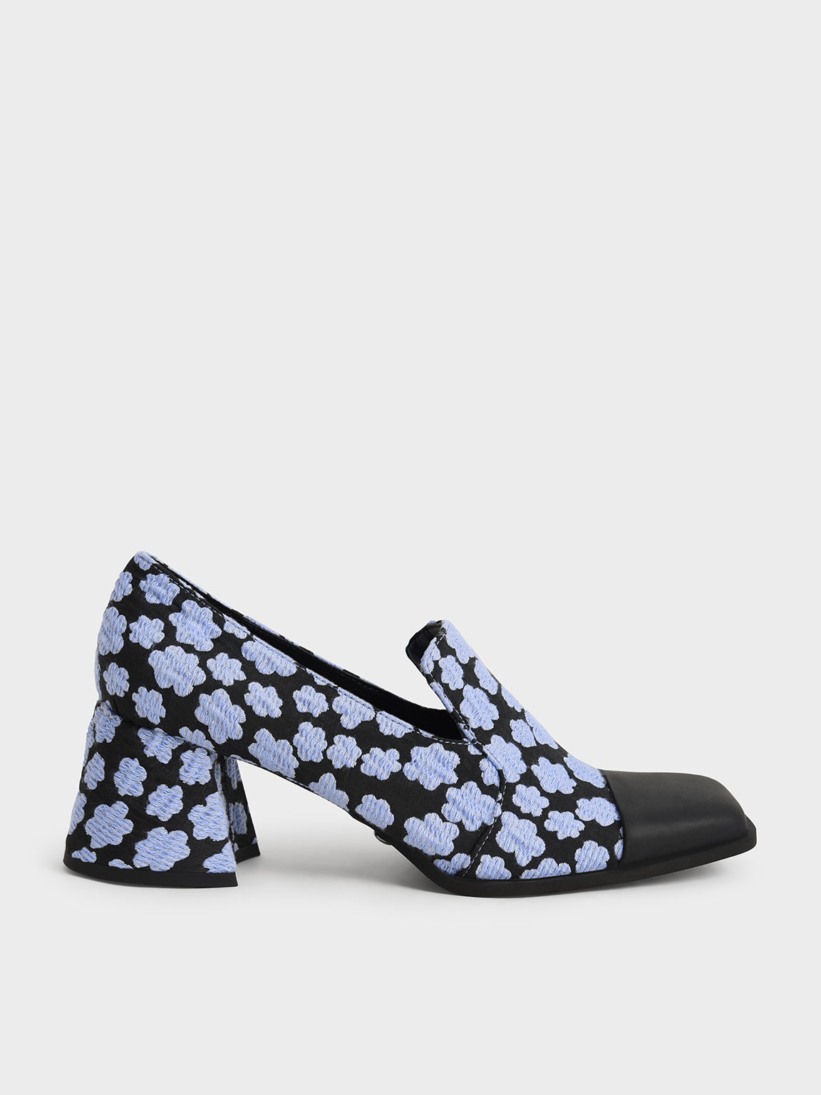 

Andre Printed Jacquard Penny Loafer Pumps