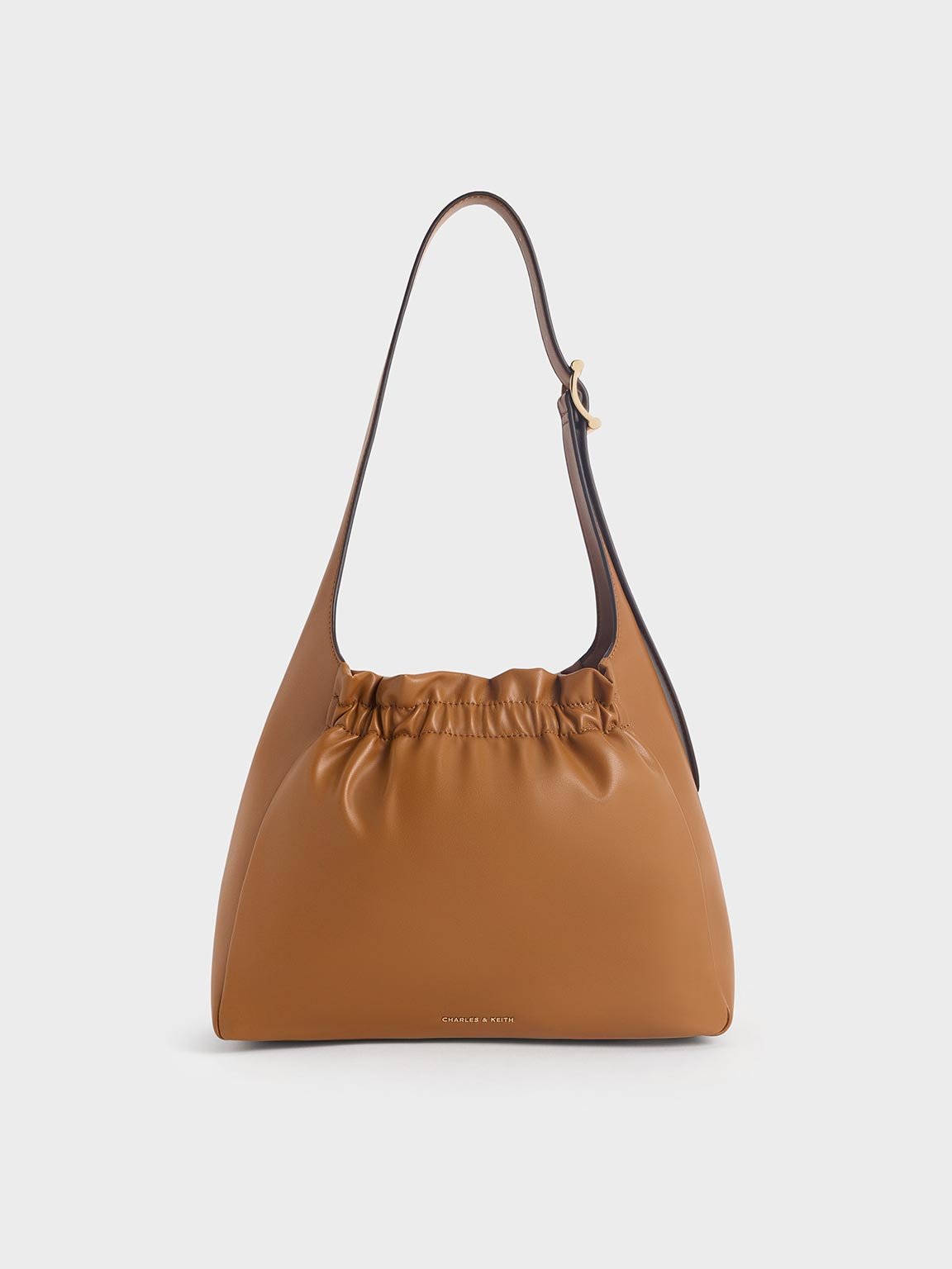 Charles & Keith - Brigette Ruched Shoulder Bag